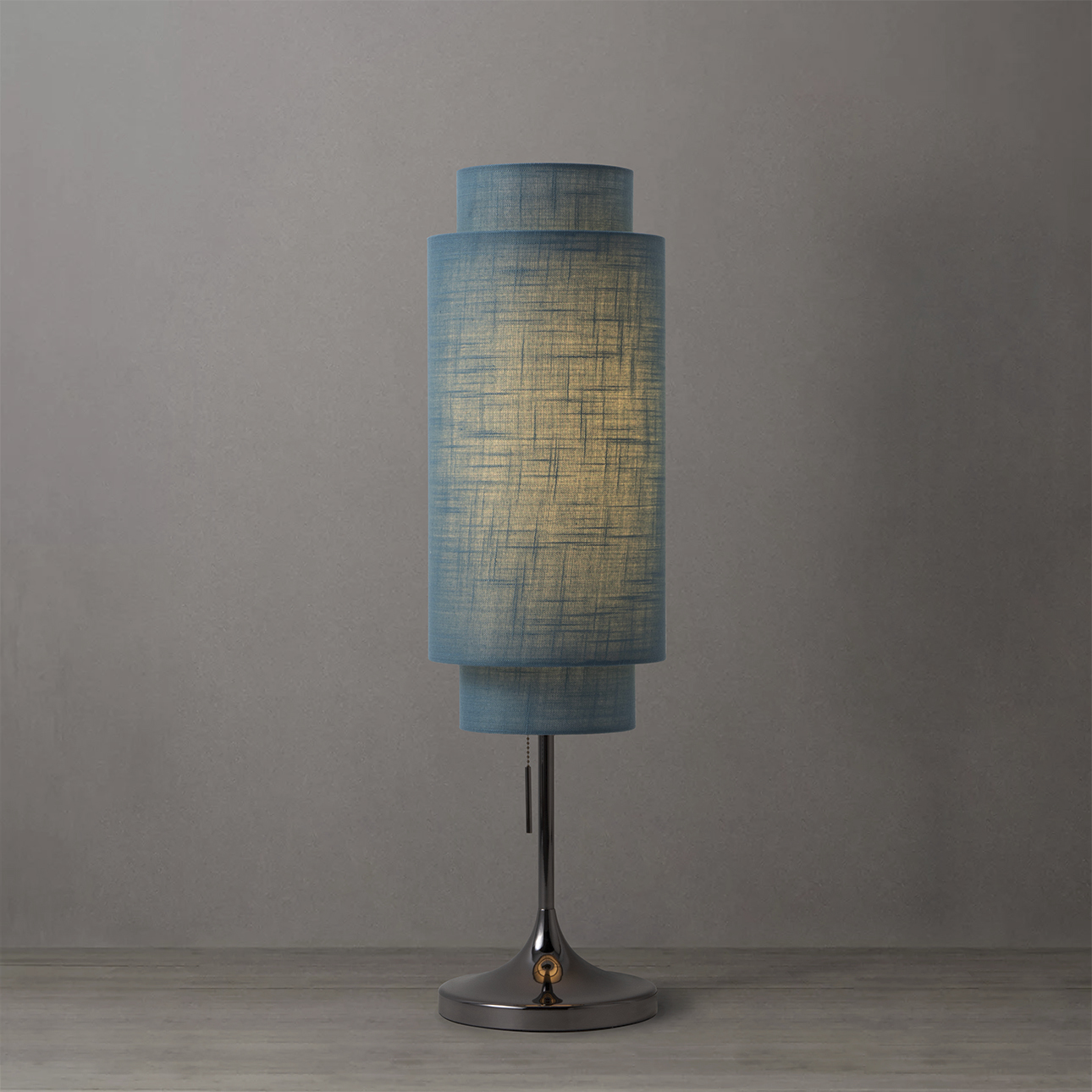Lollipop 31 inch 9.00 watt Black Nickel Table Lamp Portable Light