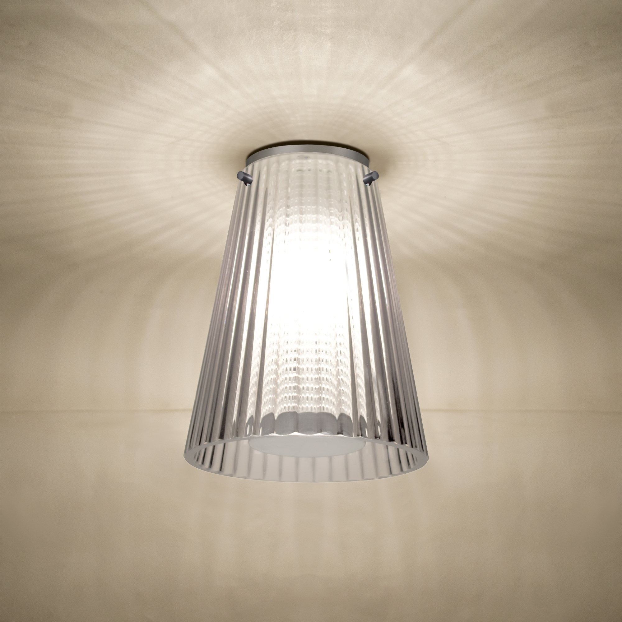 Dion 1 Light 6.13 inch Black Flush Mount Ceiling Light