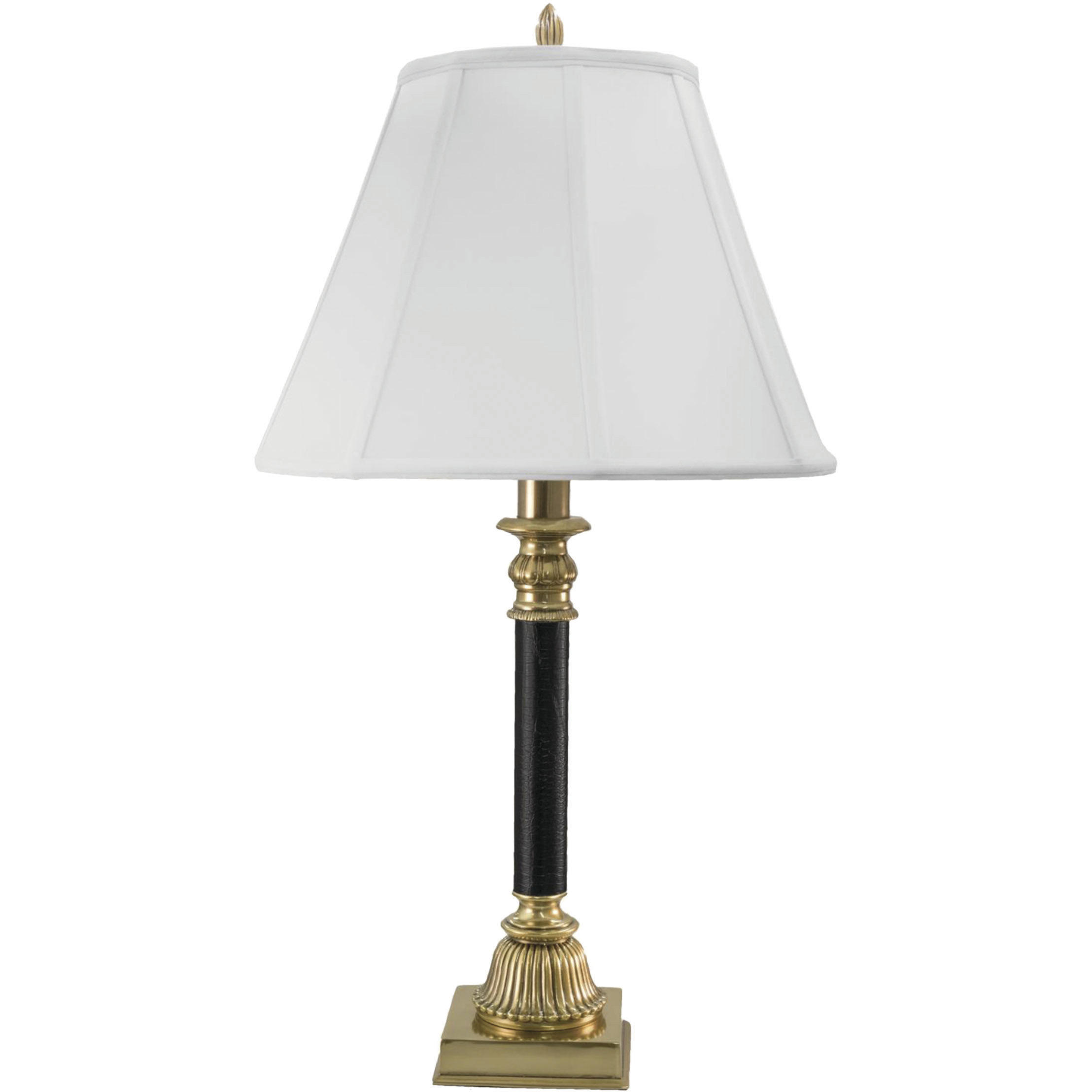 Ellie 31 inch 150 watt Burnished Brass Table Lamp Portable Light