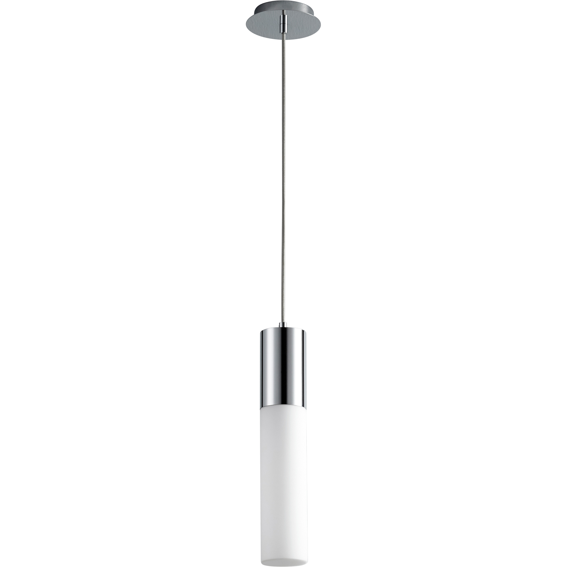 Magnum 1 Light 4 inch Polished Chrome Pendant Ceiling Light
