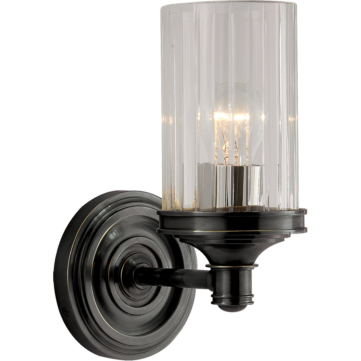 Alexa Hampton Ava 1 Light 4.5 inch Bronze Single Bath Sconce Wall Light