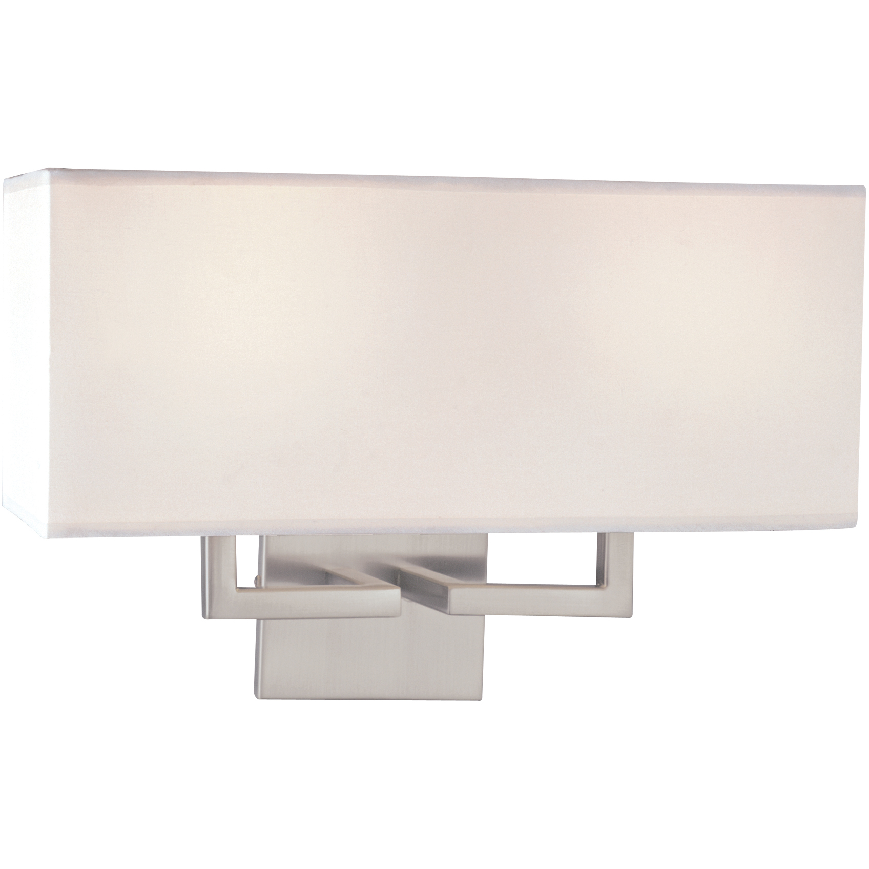 Sconces 2 Light 16 inch Brushed Nickel Wall Sconce Wall Light in Incandescent