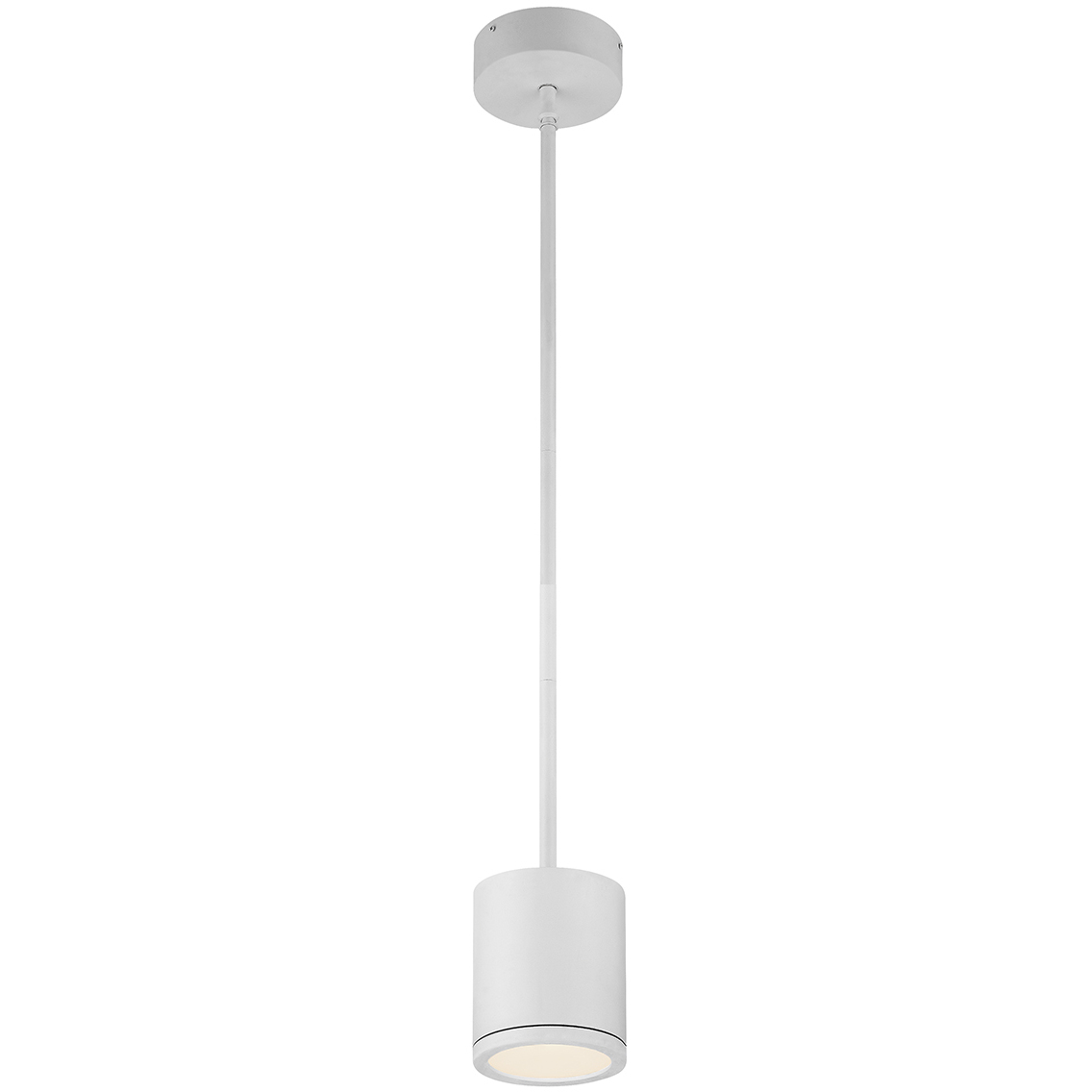 Tube LED 5 inch White Mini Pendant Ceiling Light