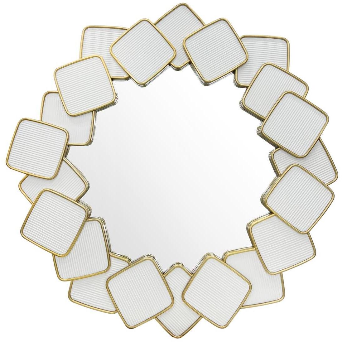 Overlap 62 X 61.25 inch Mirror