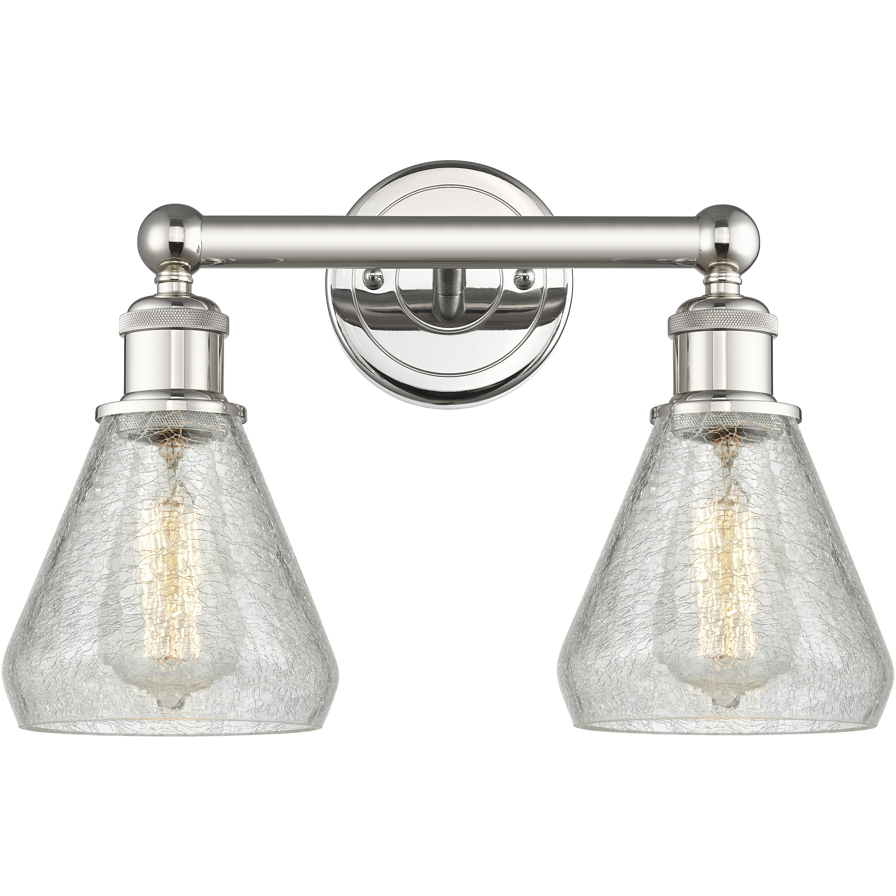 Conesus 2 Light 15 inch Polished Nickel Bath Vanity Light Wall Light