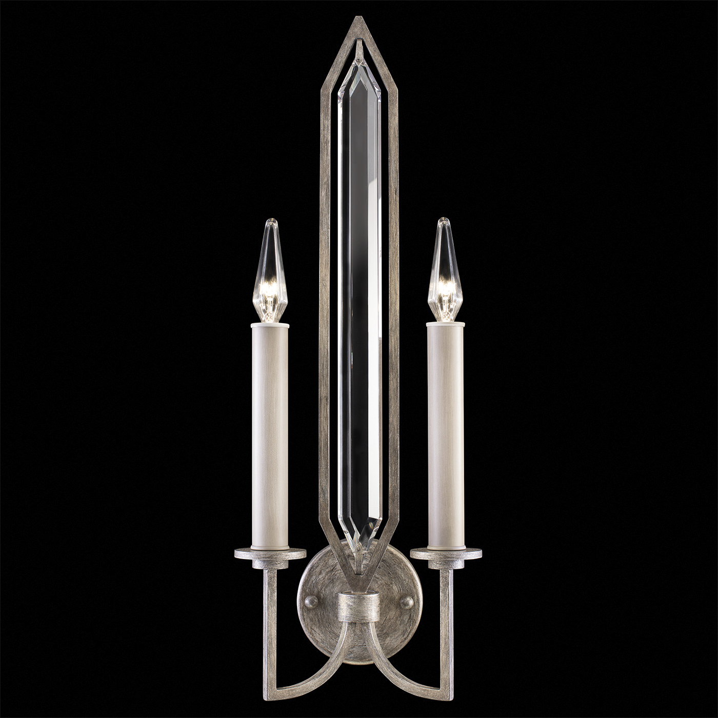 Westminster 2 Light 8.75 inch Silver Sconce Wall Light