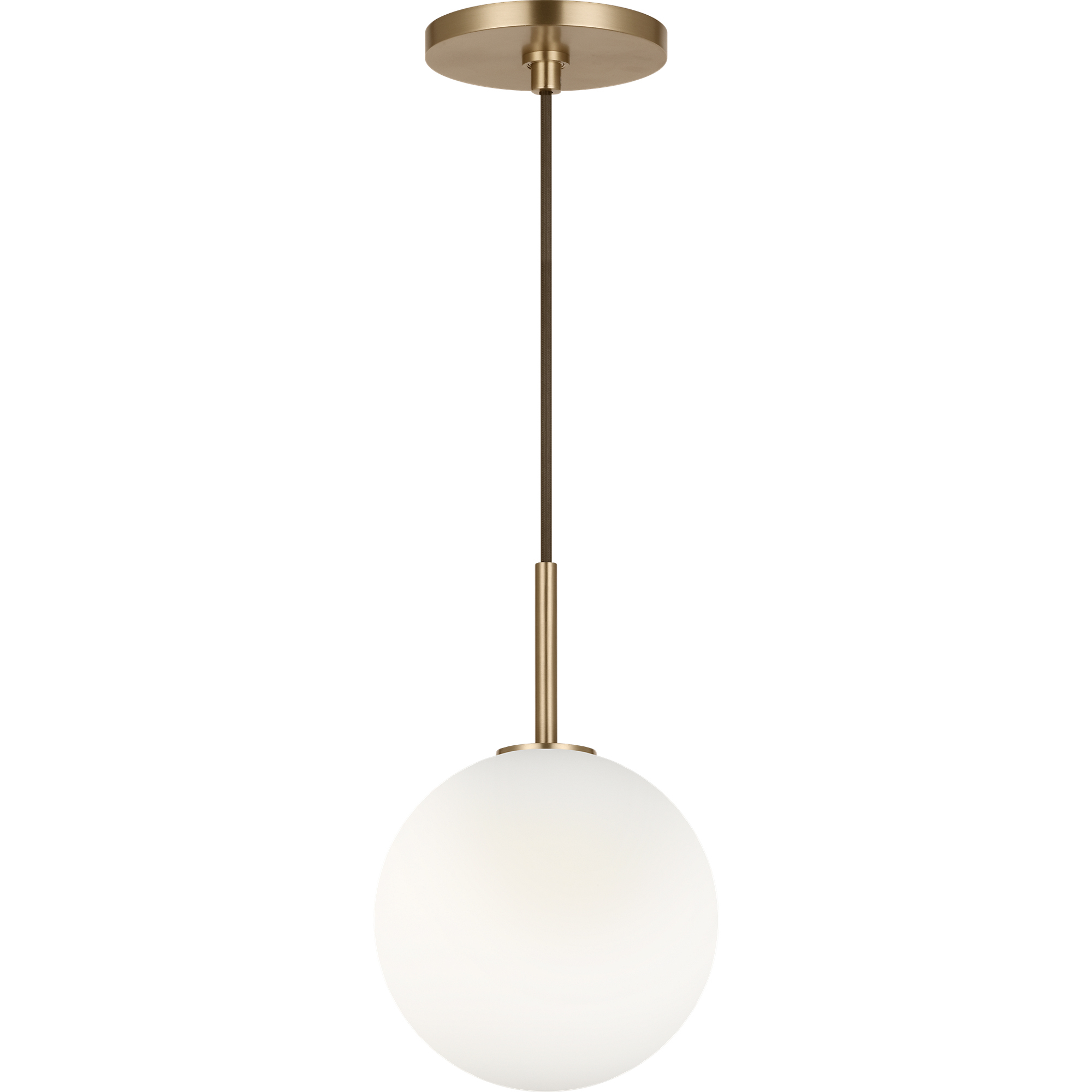Richard June Sorelle 1 Light 7 inch Estate Brass Pendant Ceiling Light in LED