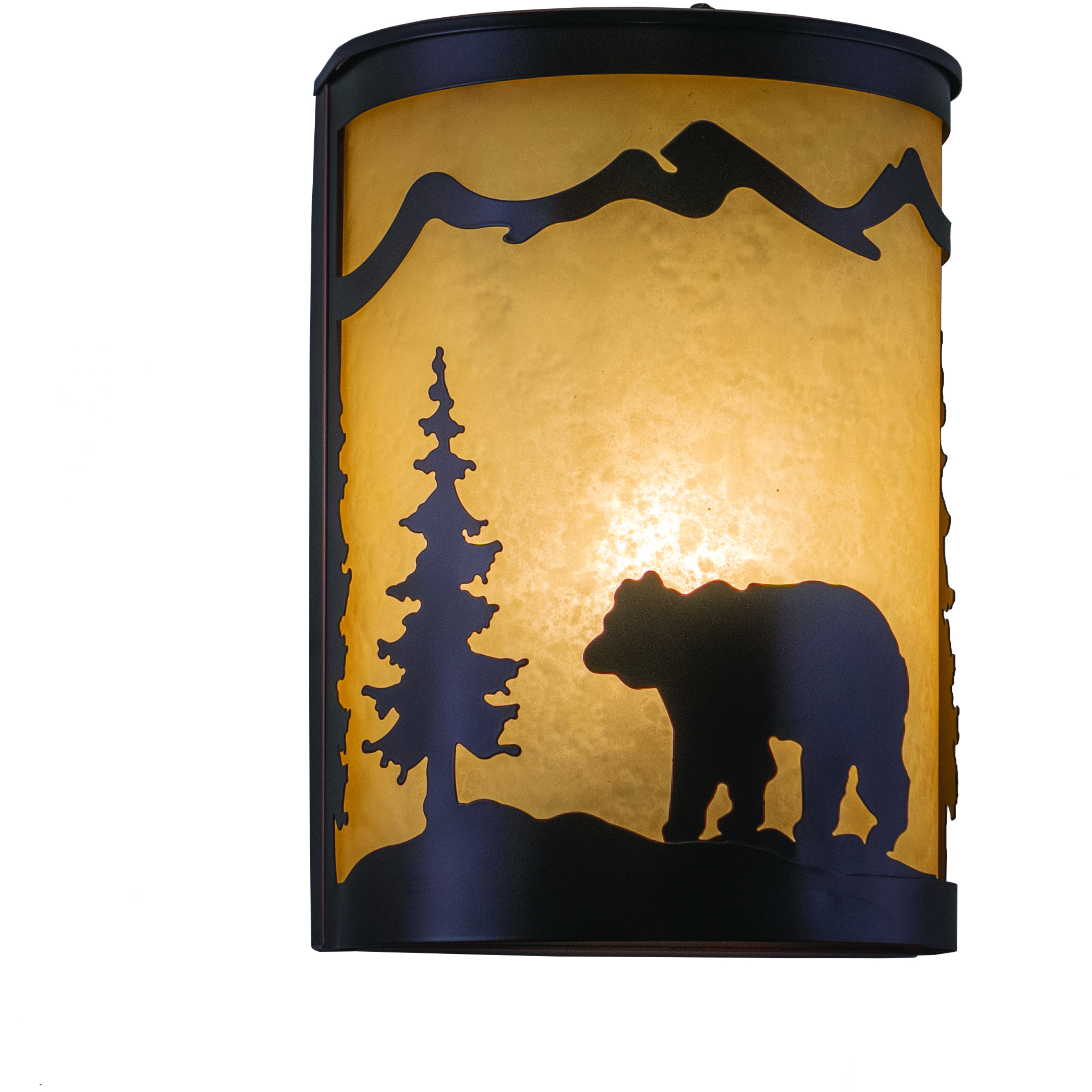 Bozeman LED 8 inch Burnished Bronze Wall Light