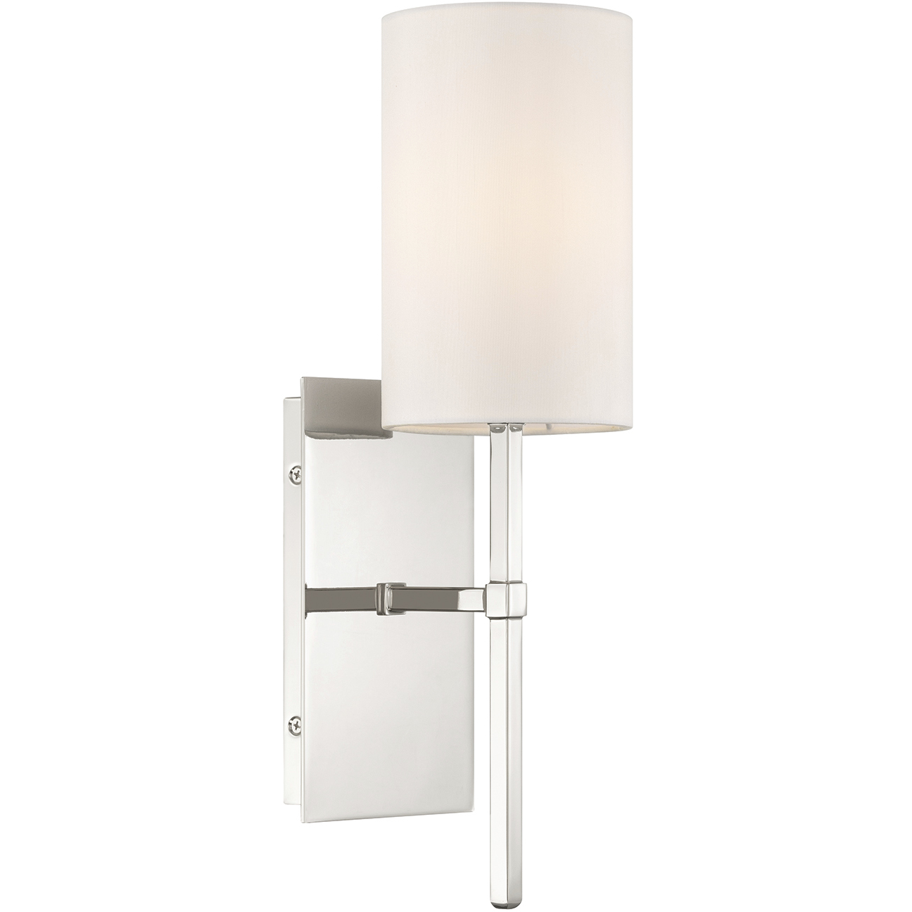 Veronica Bath Sconce Wall Light in Polished Nickel