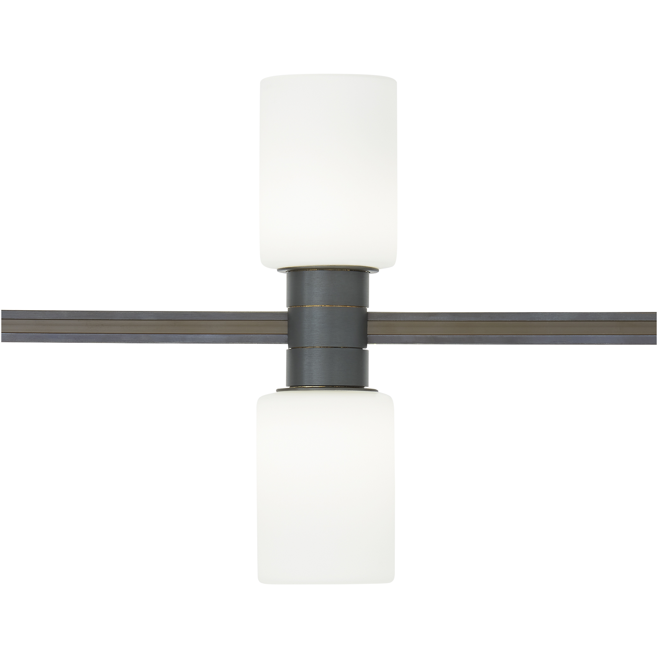Sean Lavin Modern Antique Bronze Low-Voltage Track Head Ceiling Light, Integrated LED
