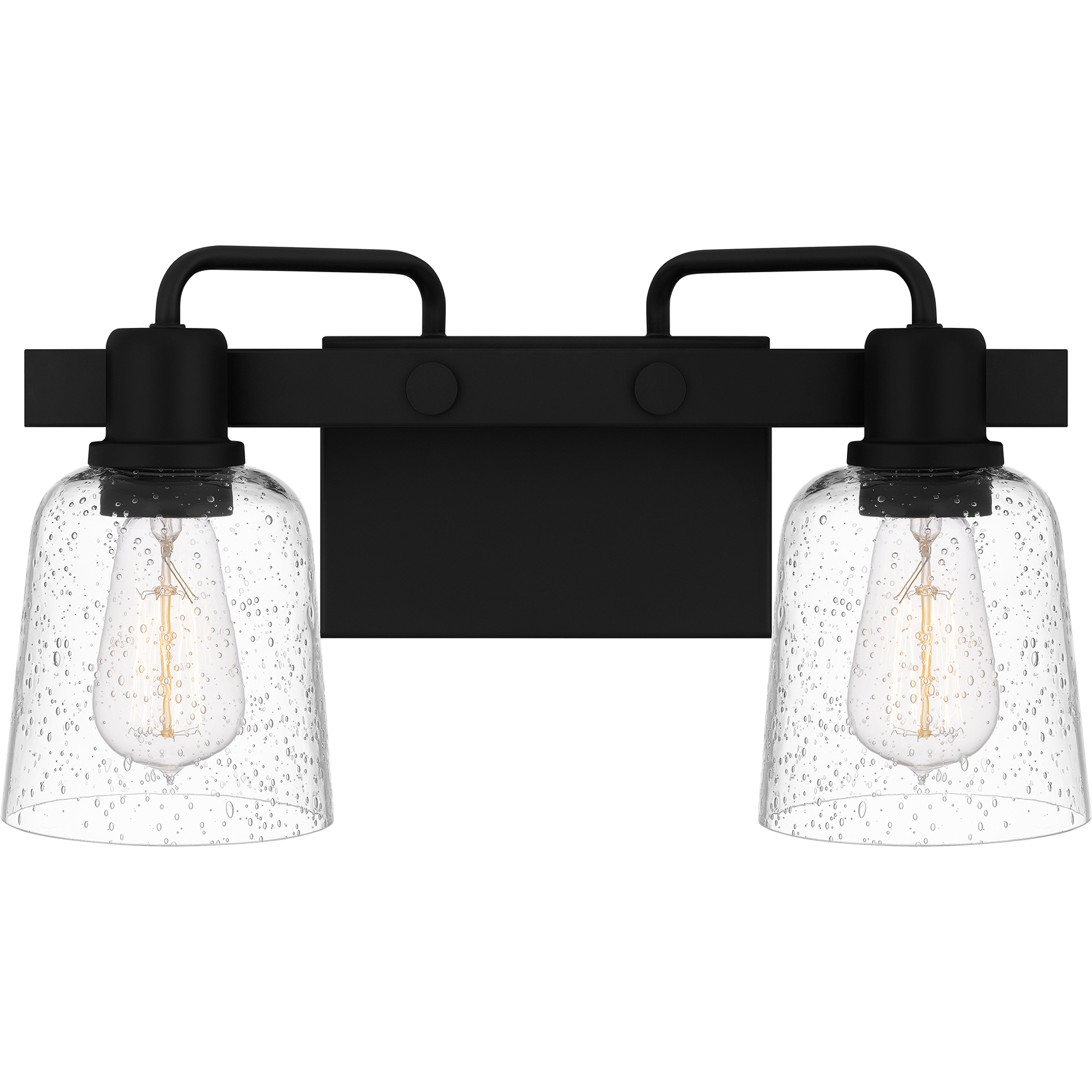 Lydia 2 Light 16 inch Matte Black Bath Light Wall Light