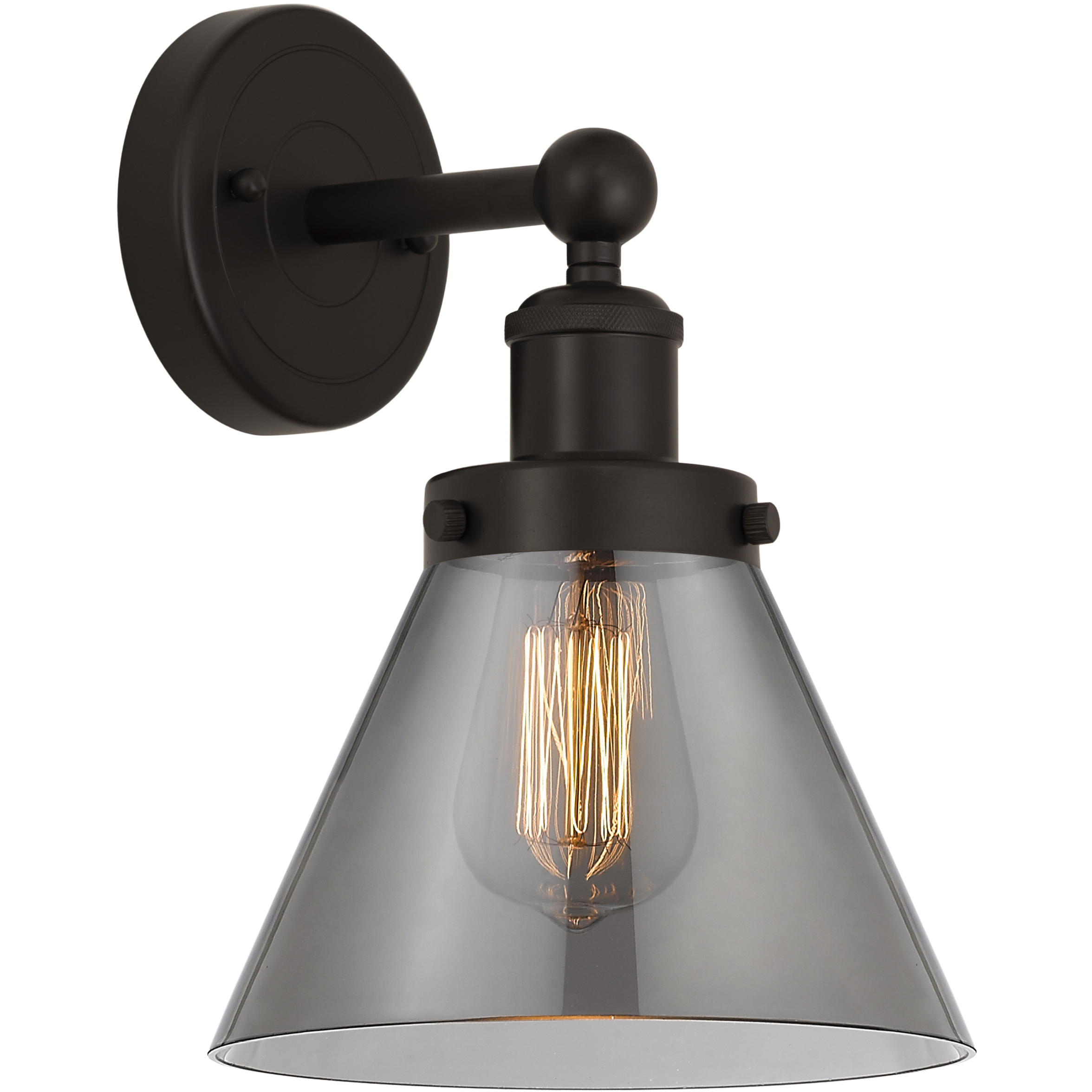 Cone 1 Light 7.75 inch Oil Rubbed Bronze Sconce Wall Light