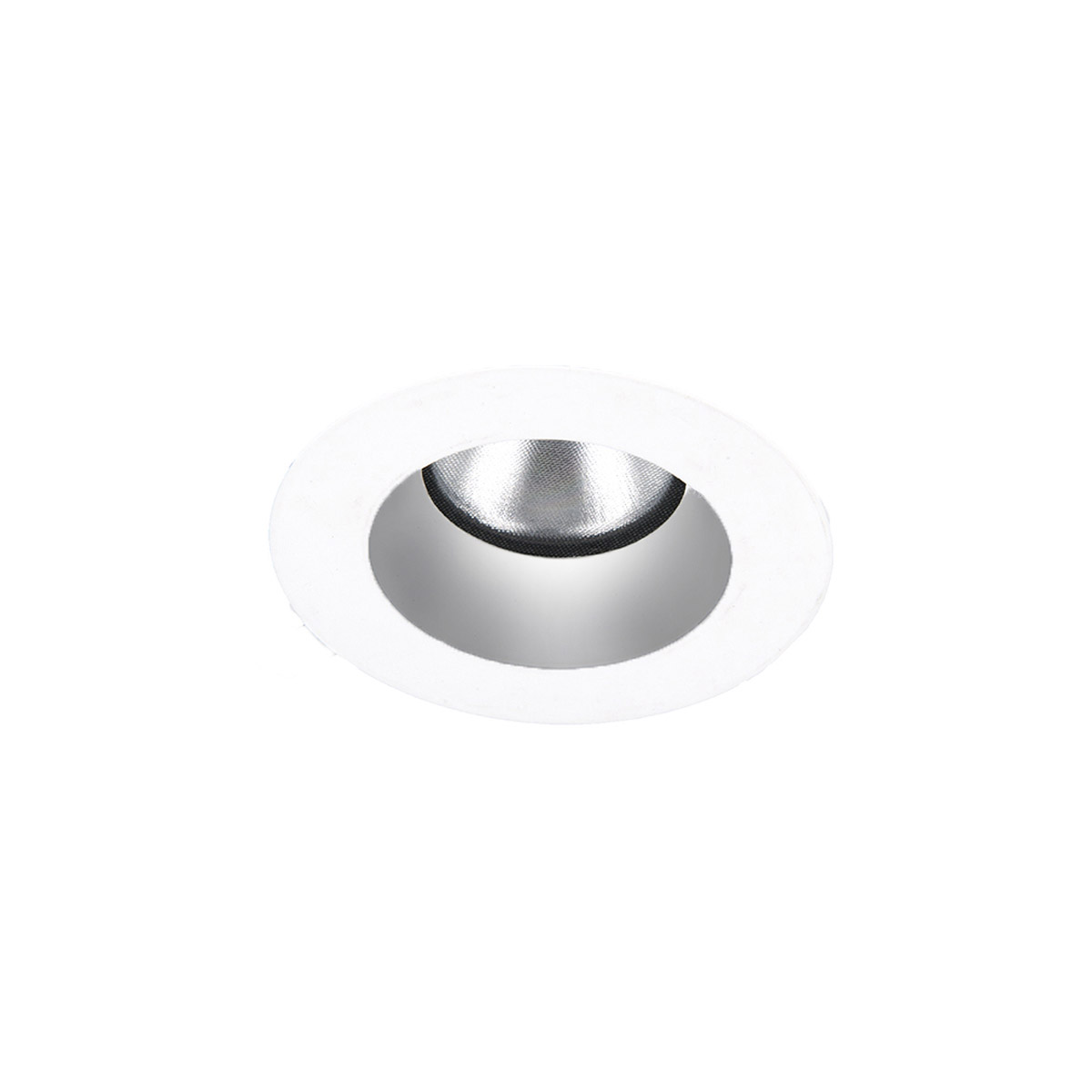 Aether Brushed Nickel Recessed Downlight in 85, 2700K