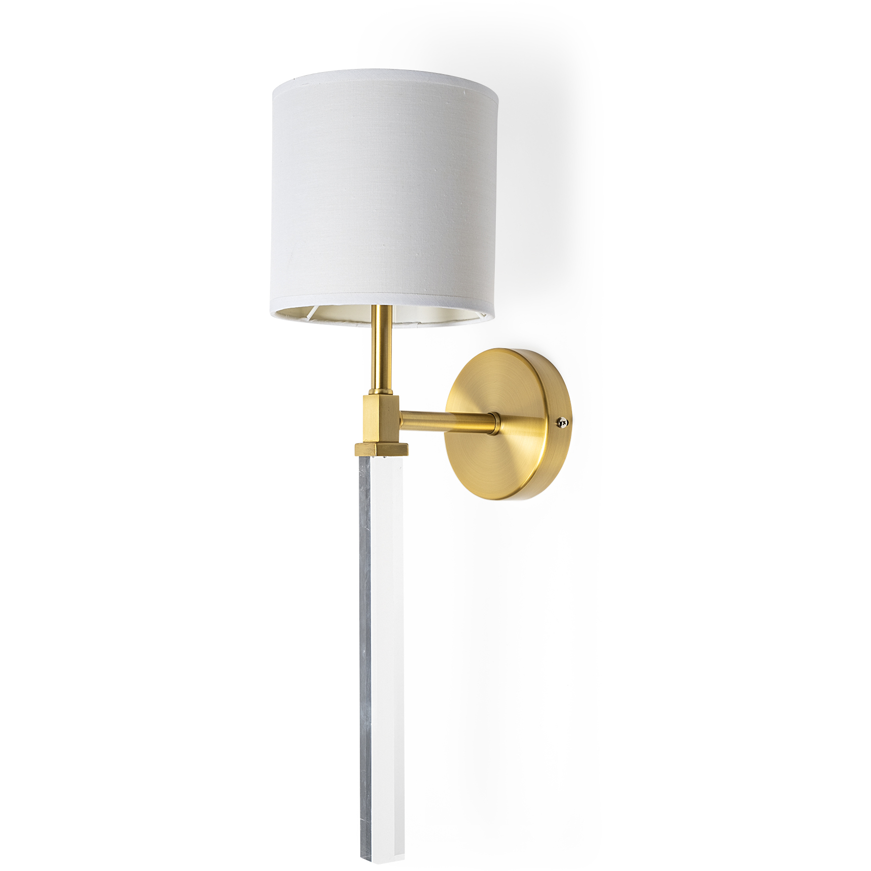 Santander 8.75 inch White Wall Sconce Wall Light