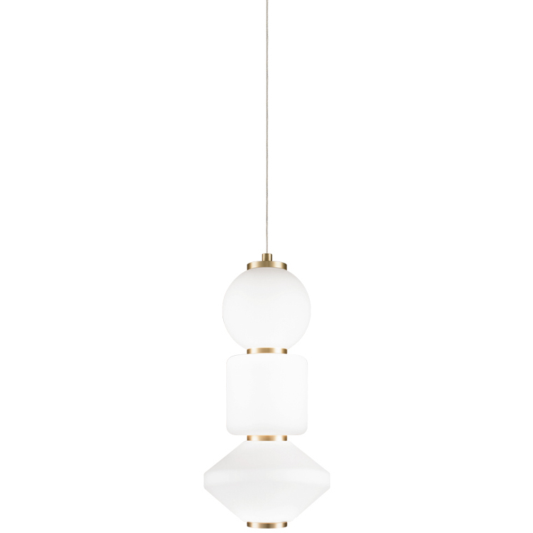 Dango LED 6.38 inch Oxidized Gold Pendant Ceiling Light