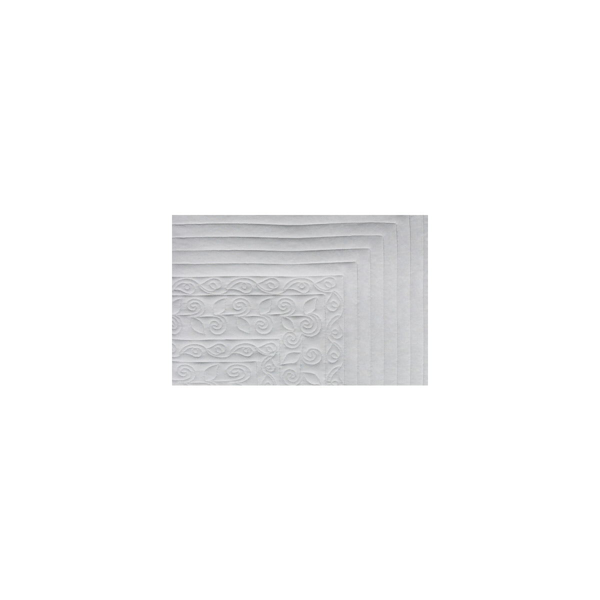 Kiley Silver Gray Bedding Swatch
