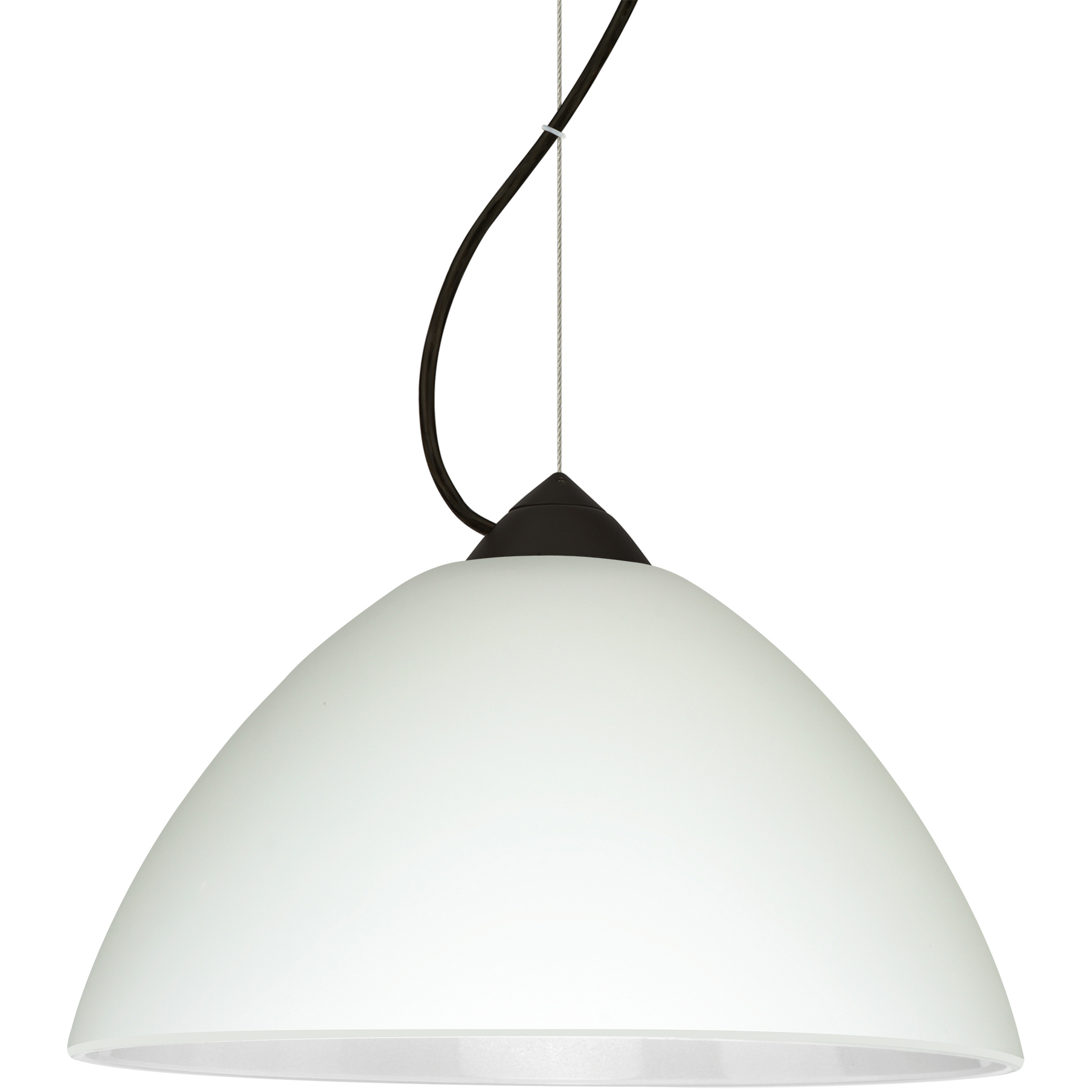 Tessa 1 Light Black Cord Pendant Ceiling Light