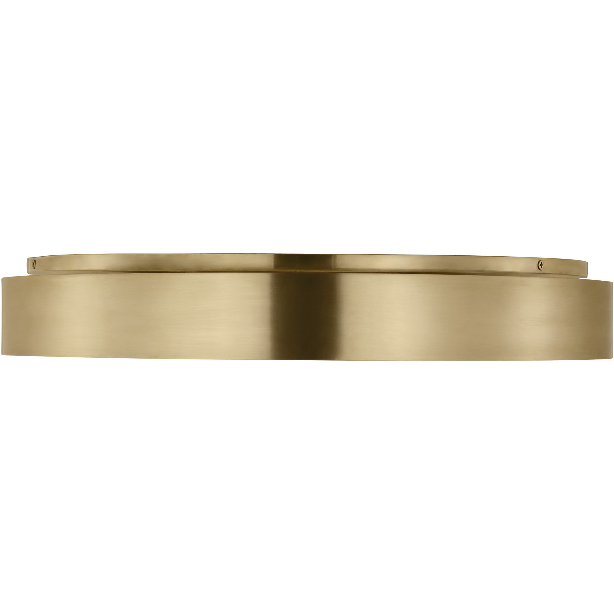 Kelly by Kelly Wearstler Wyllis LED 18 inch Hand Rubbed Antique Brass Flush Mount Ceiling Light