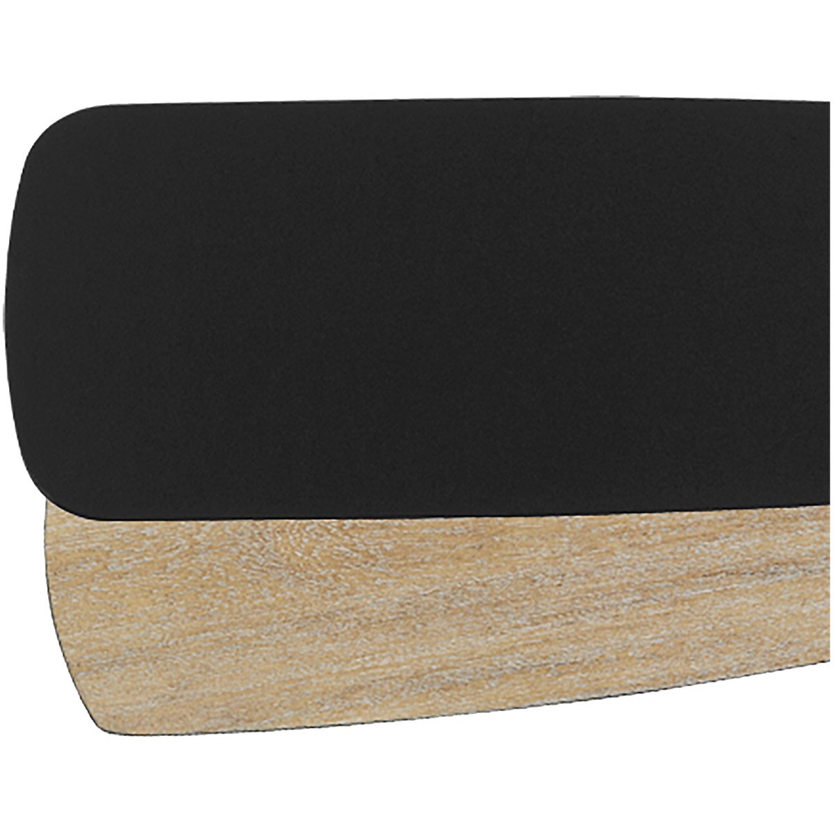 Breeze Matte Black/Weathered Oak Set of 5 Fan Blades, Set of 5