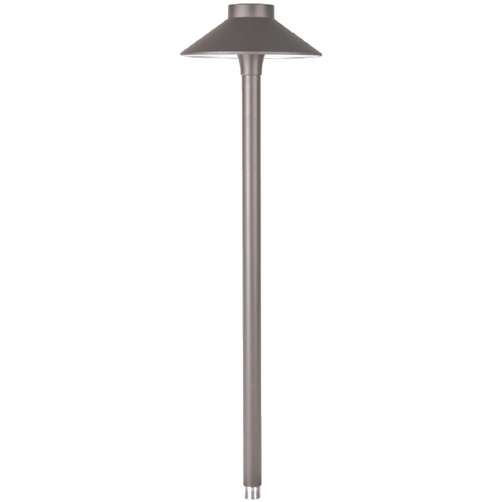 Tiki 12 6.5 watt Bronze Path and Area Light in 2700K Warm LED, WAC Landscape