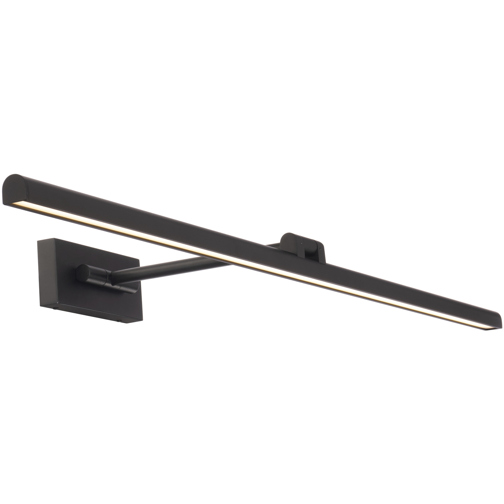 Reed 29.80 watt 42 inch Black Picture Light Wall Light, dweLED