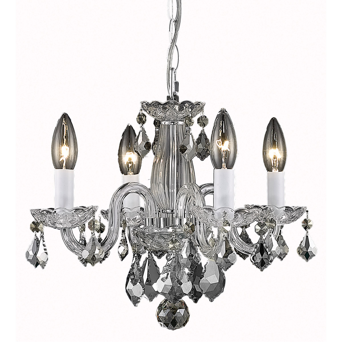 Azalea 4 Light 15 inch Chrome Pendant Ceiling Light
