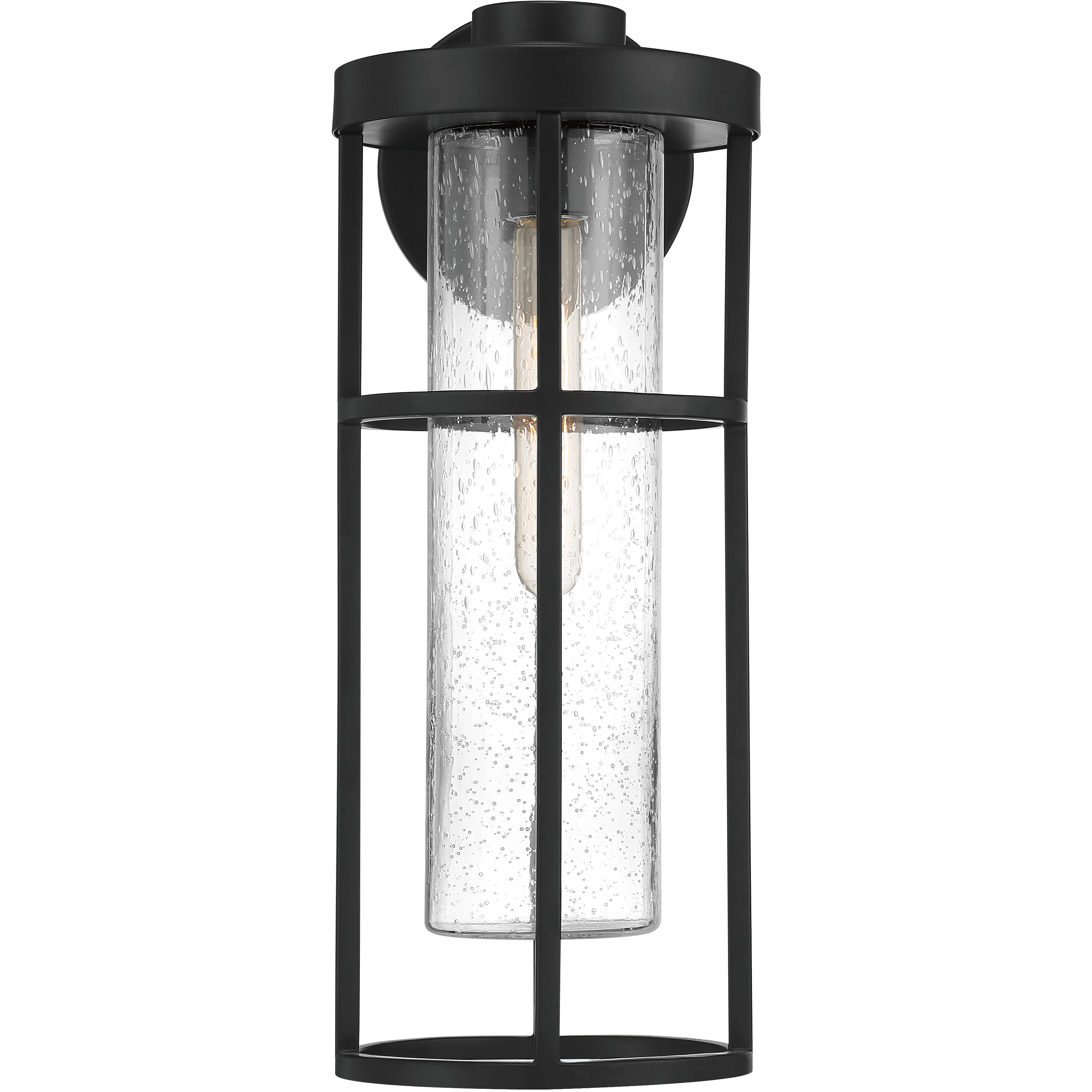 Encompass 1 Light 18 inch Midnight Outdoor Wall Mount, Medium