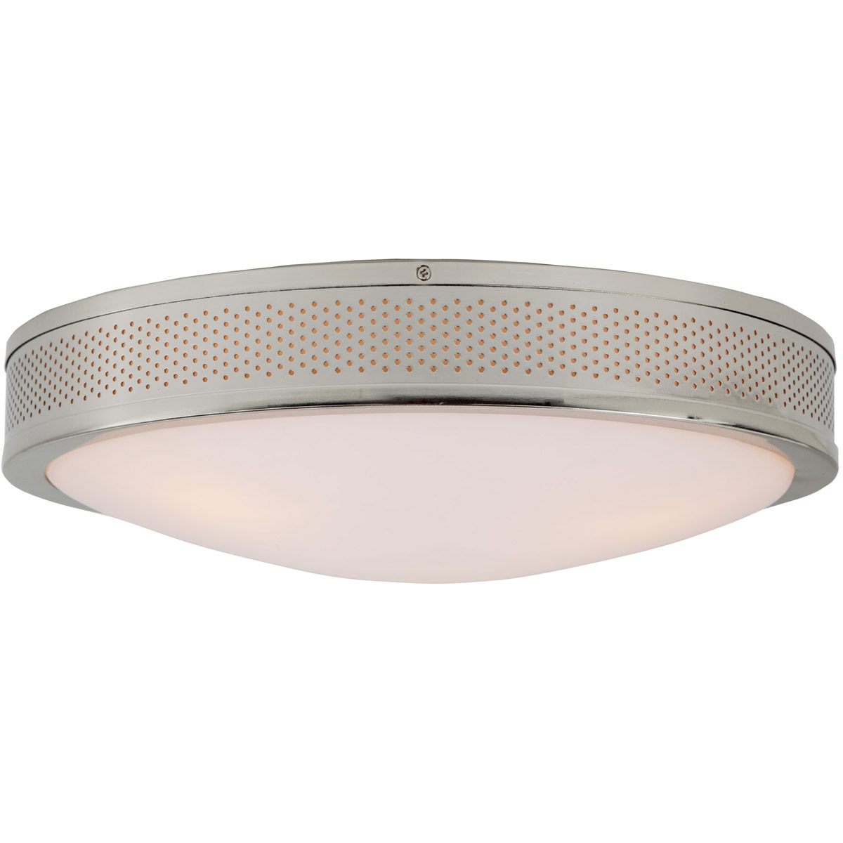 Surrey 2 Light 11 inch Polished Nickel Flushmount Ceiling Light