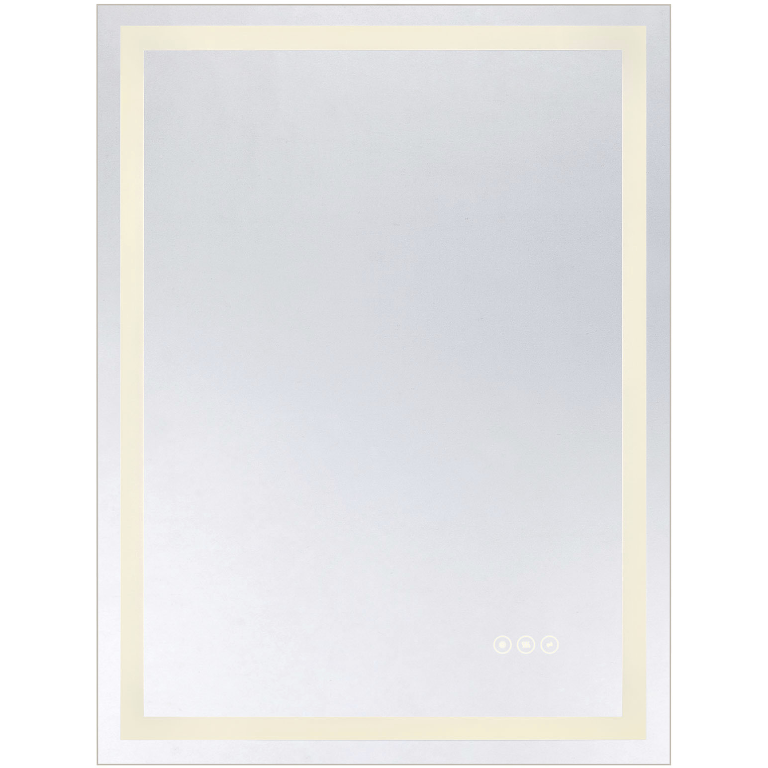 Beckett 32 X 24 inch Frost LED Mirror, Frontlit and Backlit
