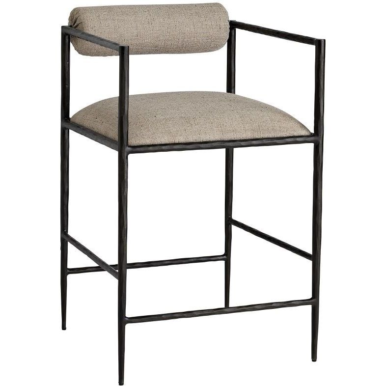 Barbana 33 inch Natural Counter Stool