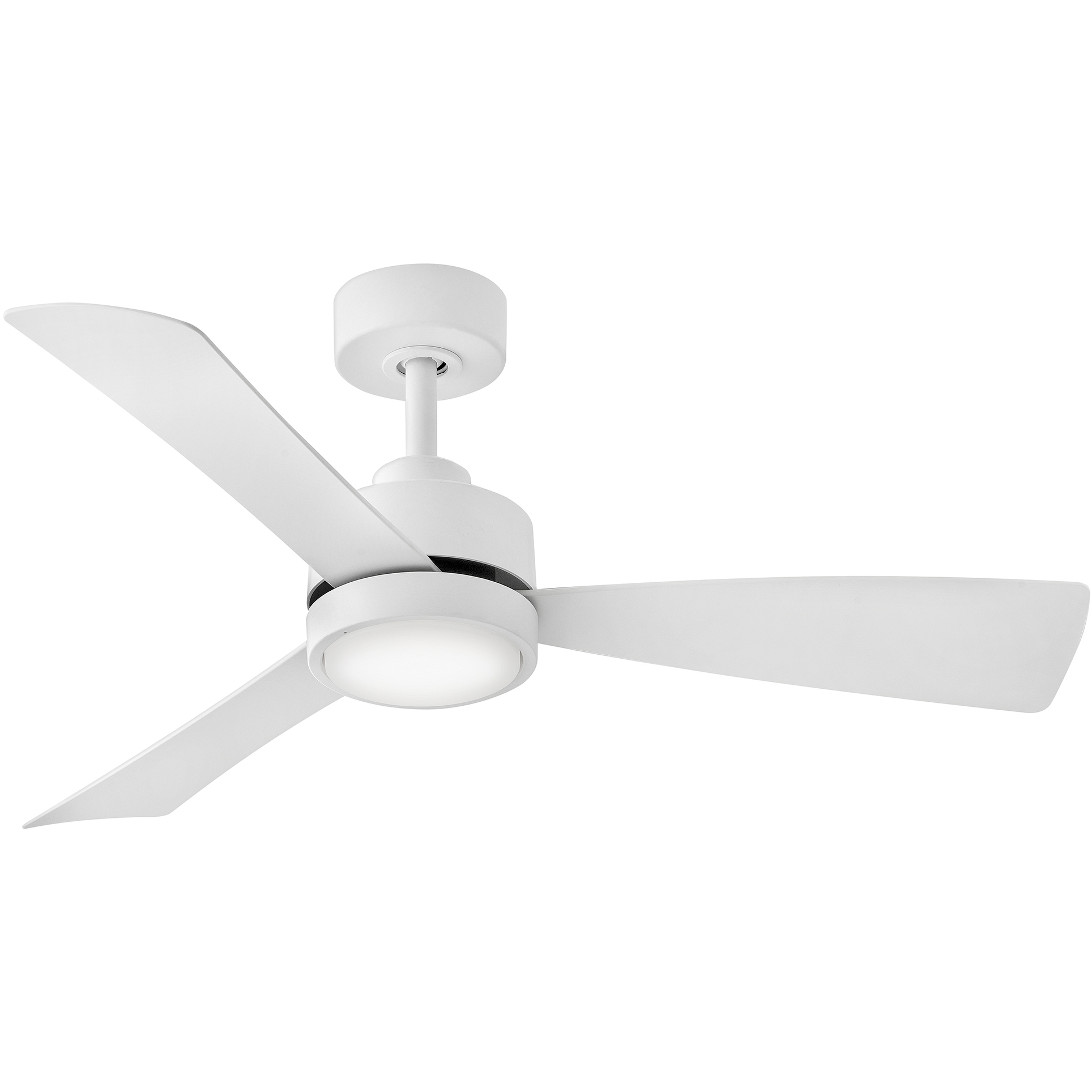 Coastal Elements Iver 44 inch Matte White Smart Fan