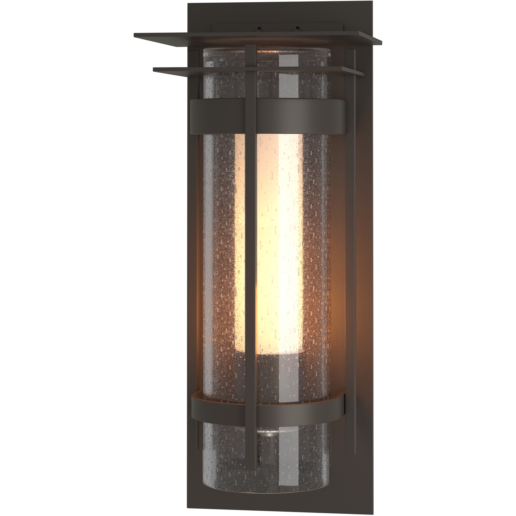 Torch 1 Light 20.3 inch Coastal Dark Smoke Outdoor Sconce, Large - Open Box