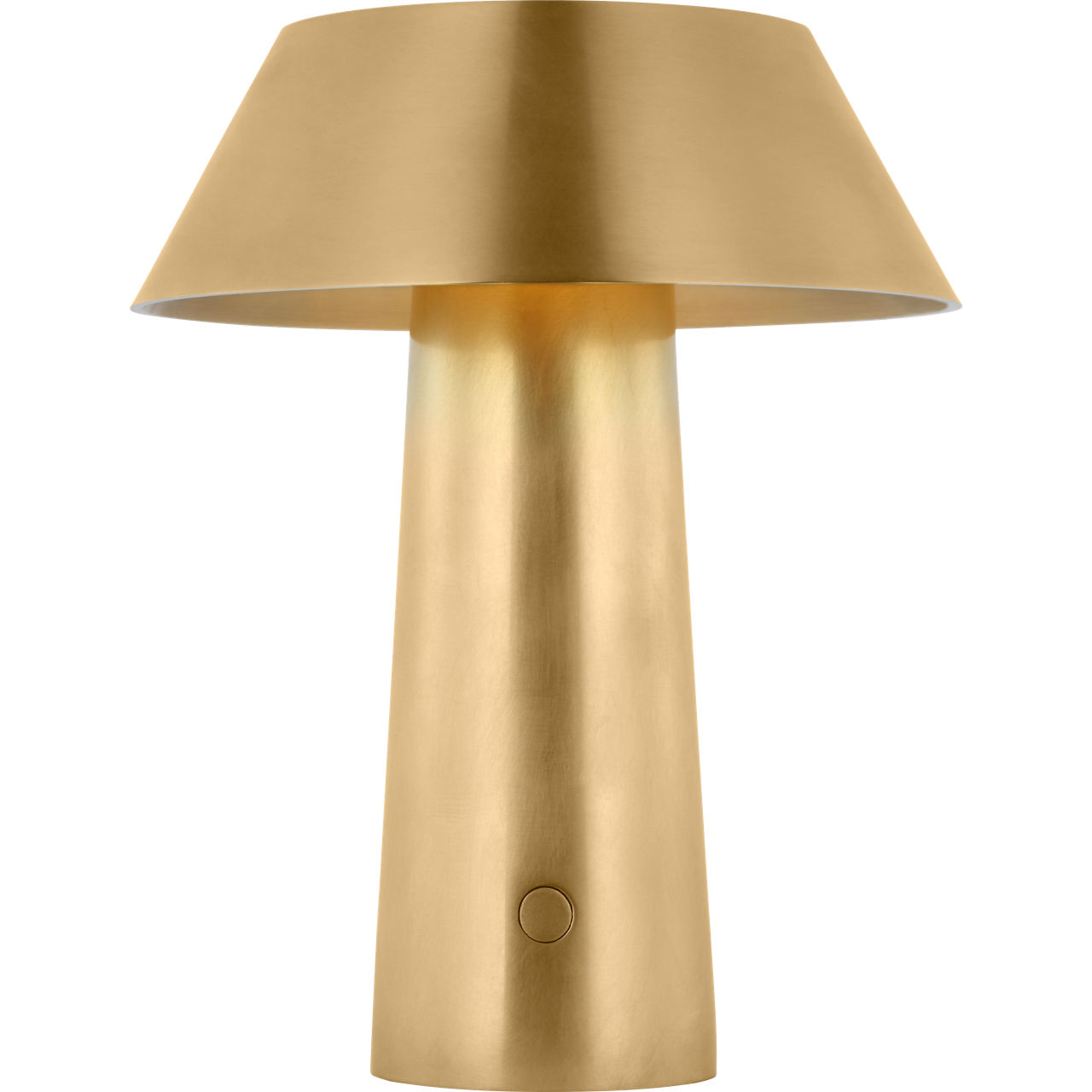Sean Lavin Sesa 7.7 inch 2.2 watt Hand Rubbed Antique Brass Rechargeable Table Lamp Portable Light