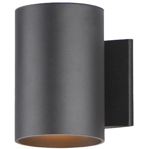 Outpost 1 Light 7.25 inch Bronze Outdoor Wall Mount in Without Photocell