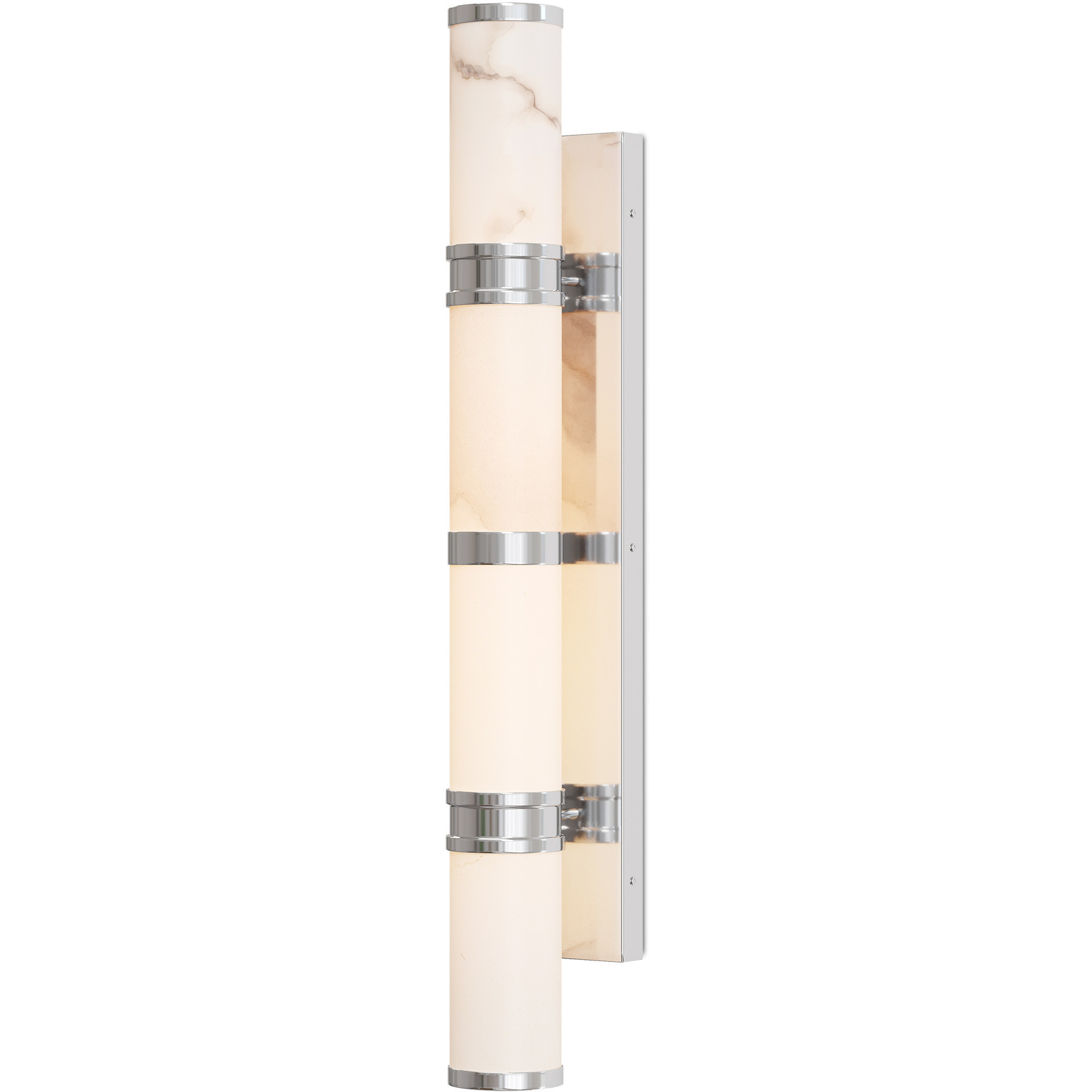 Brenham 1 Light 28.5 inch Nickel Wall Sconce Wall Light