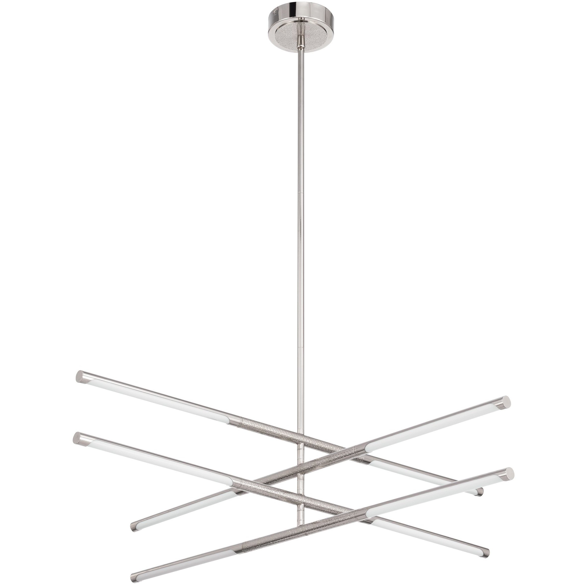 Overture LED 36 inch Polished Nickel Chandelier Ceiling Light