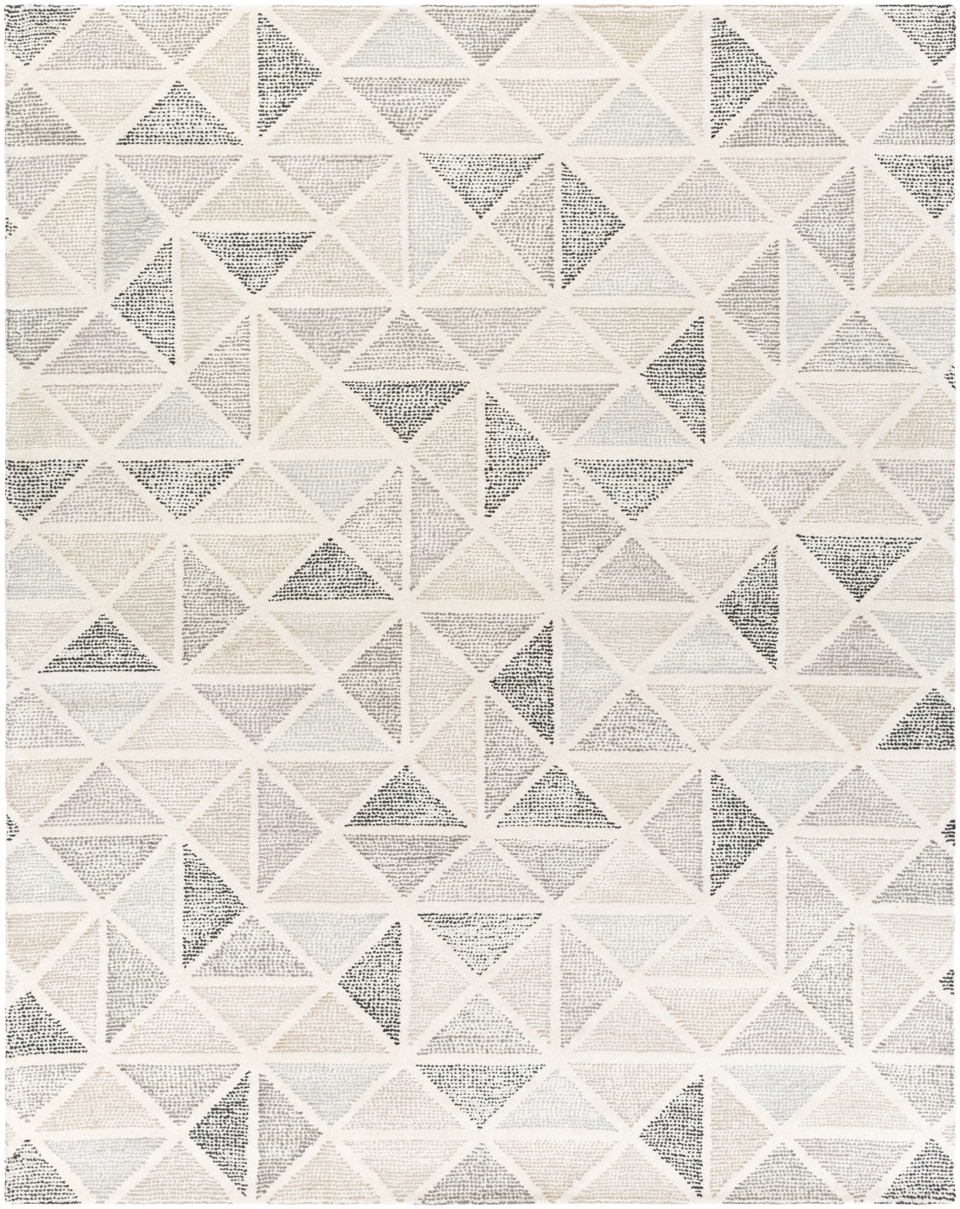 Melody 120 X 96 inch Black Rug in 8 x 10, Rectangle