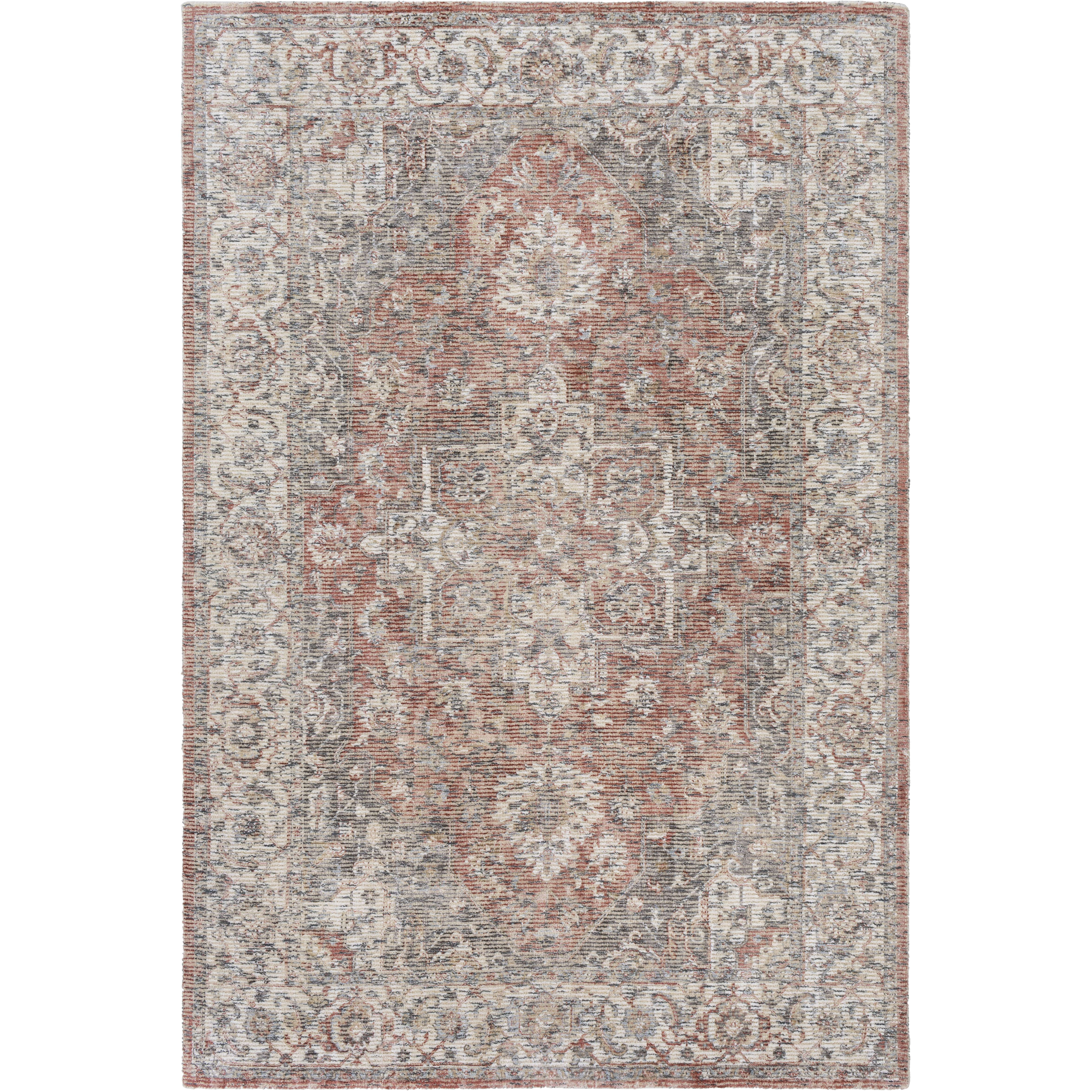 Wilson 144 X 106 inch Brick Red Rug in 9 X 12, Rectangle