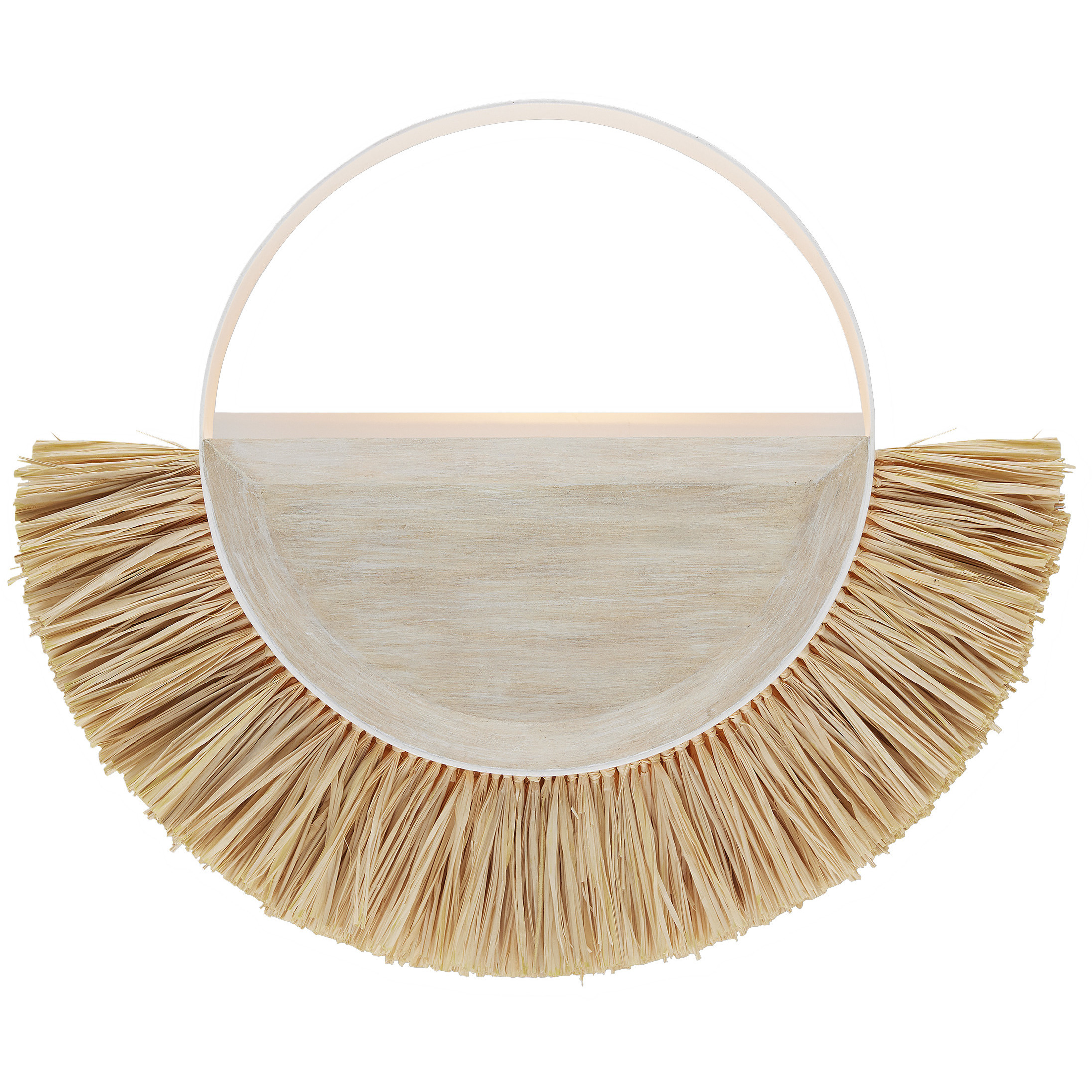 Seychelles 1 Light 19 inch Sugar White Wall Sconce Wall Light, Jamie Beckwith Collection
