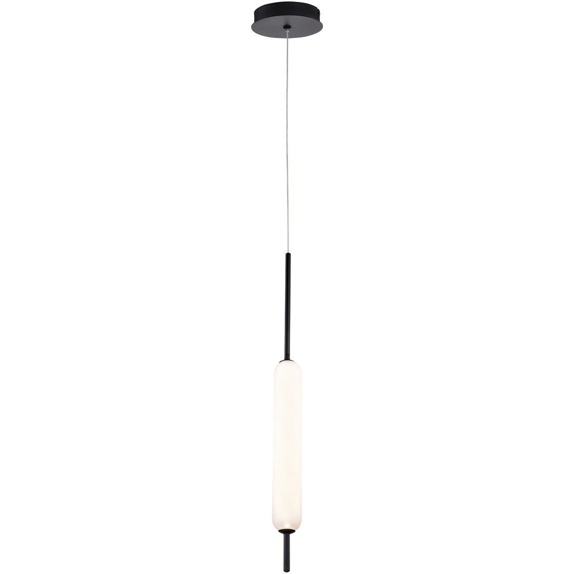 Cumberland LED 5.25 inch Black Pendant Ceiling Light