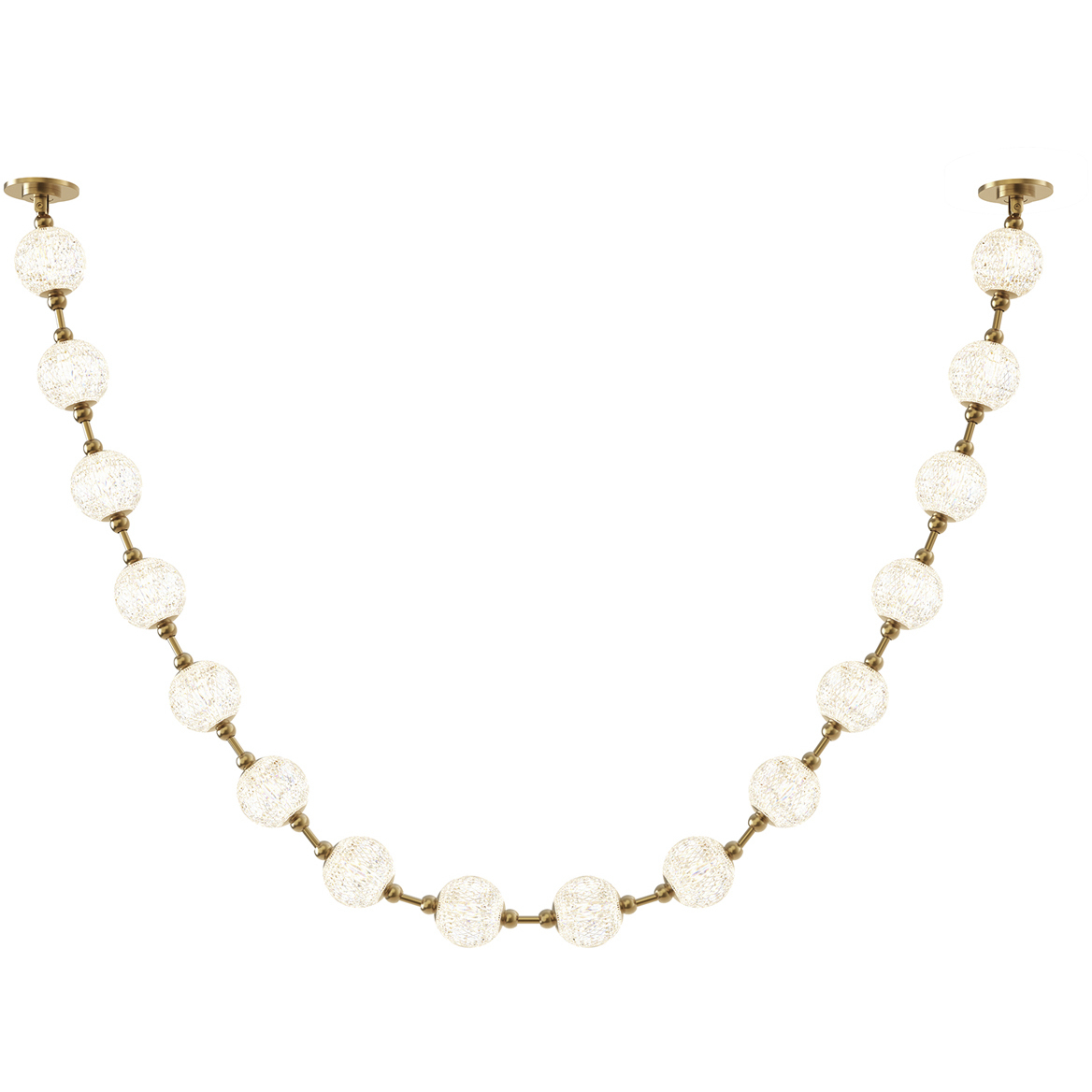 Marni LED 4.38 inch Natural Brass Pendant Ceiling Light
