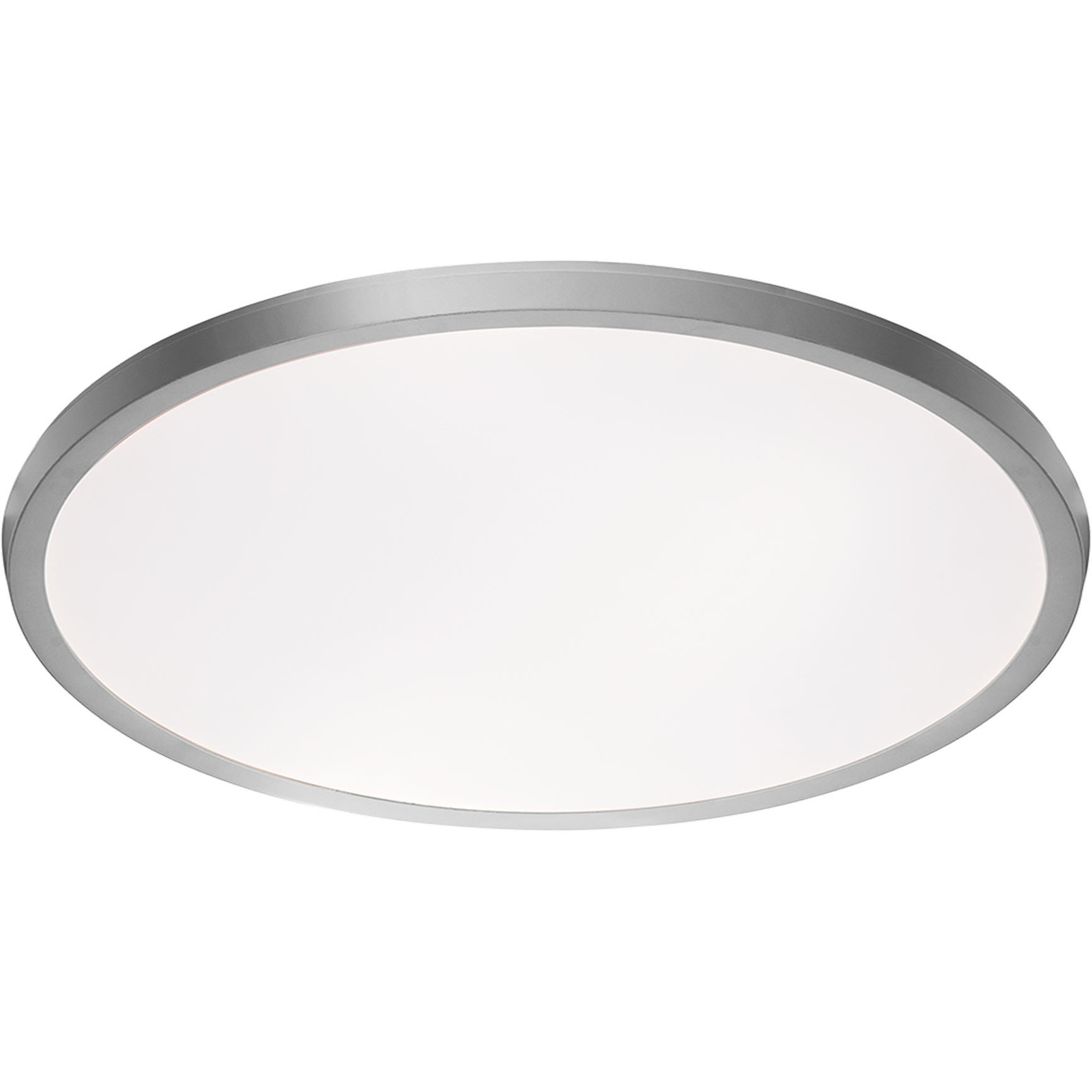 Argo 1 Light 19 inch Brushed Nickel Flush Mount Ceiling Light