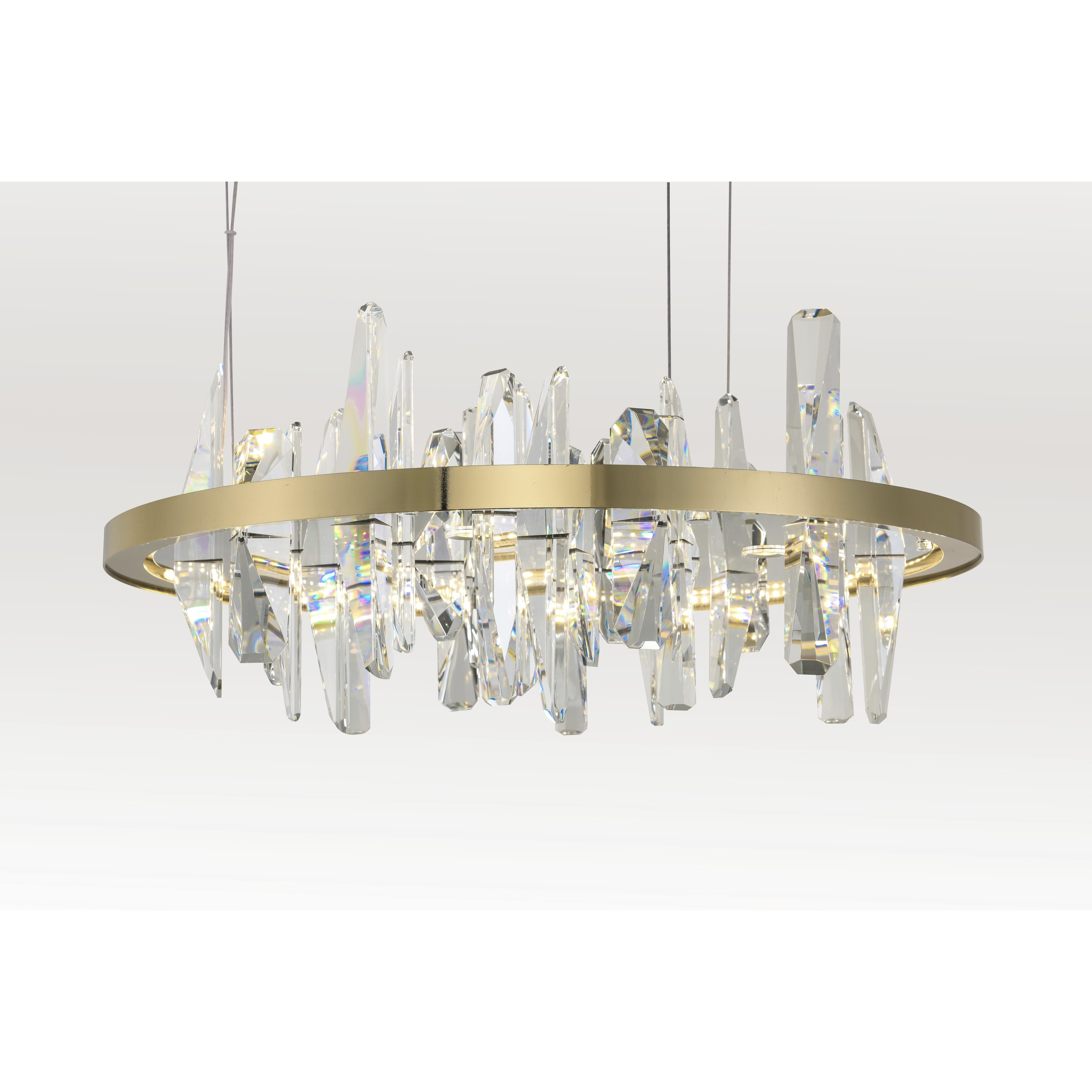 Canada LED 23.6 inch Gold Chandelier Ceiling Light