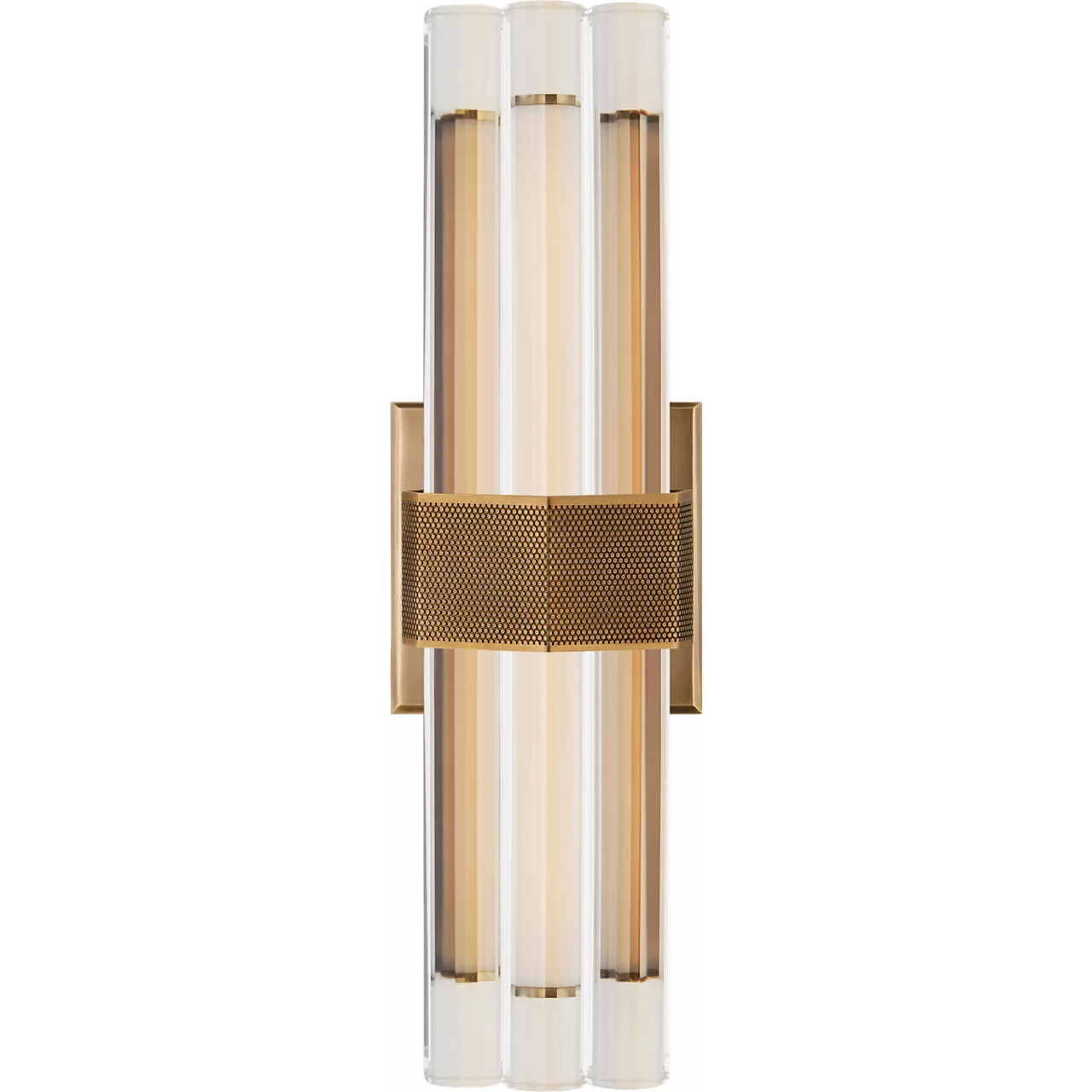 Lauren Rottet Fascio LED 4.5 inch Hand-Rubbed Antique Brass Sconce Wall Light