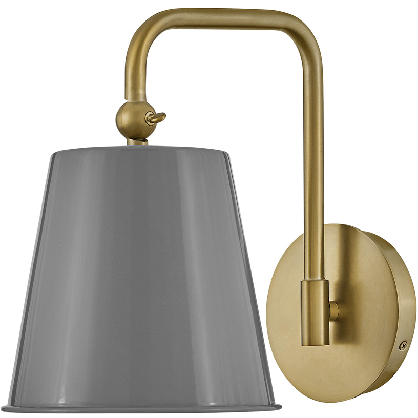 Blake LED 8 inch French Gray Sconce Wall Light