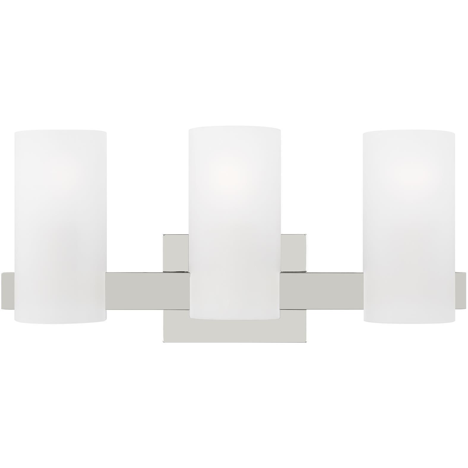 Drew & Jonathan Scott Rhode 3 Light 19.63 inch Chrome Vanity Light Wall Light