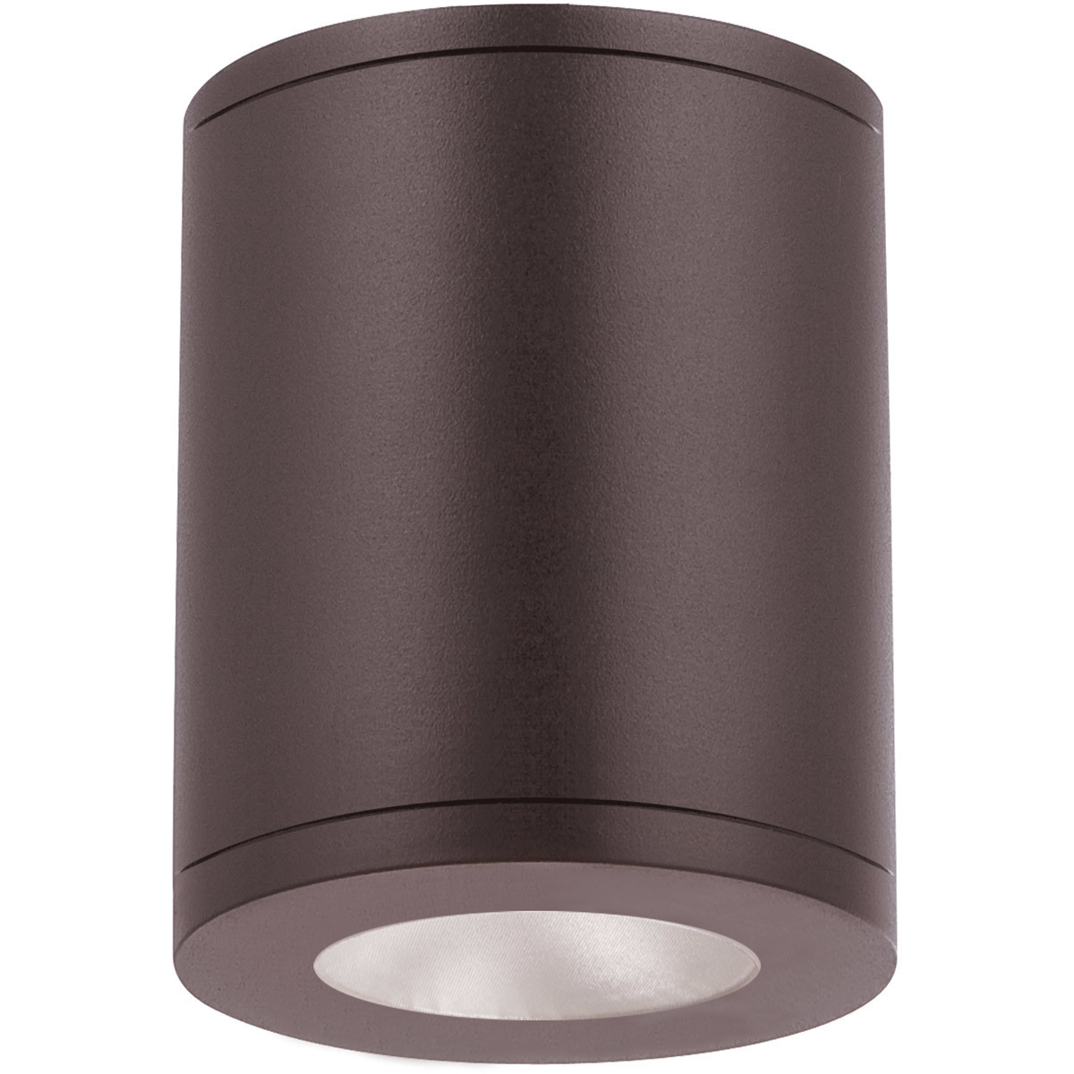 Tube Arch LED 6.25 inch Bronze Outdoor Flush in Flood, 90, 3000K