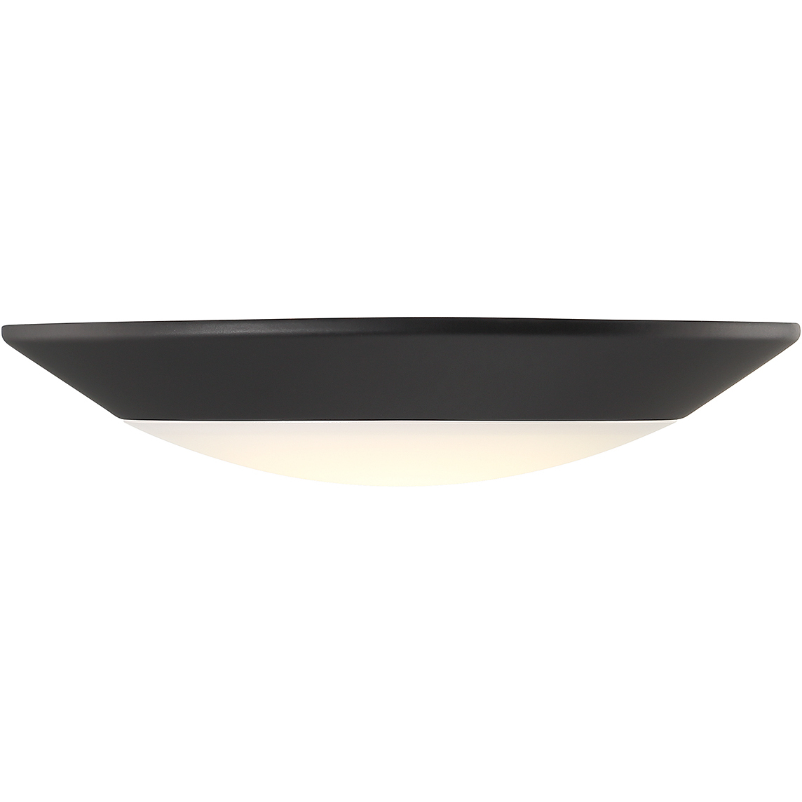 Stella 120V LED 9.37 inch Matte Black Disc Light