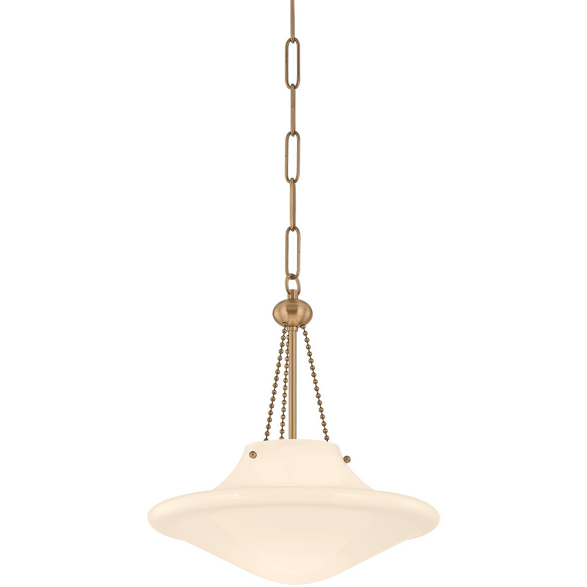 Era 1 Light 14 inch Patina Brass Pendant Ceiling Light