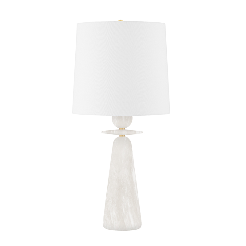 Montgomery 30.25 inch 75 watt Aged Brass Table Lamp Portable Light